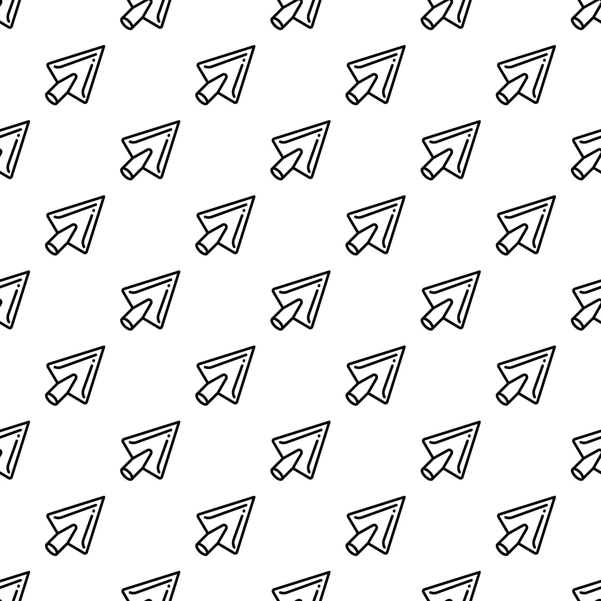 Mouse Pointer Pattern Repeating cursor arrow seamless pattern for user interface 77234609 ...