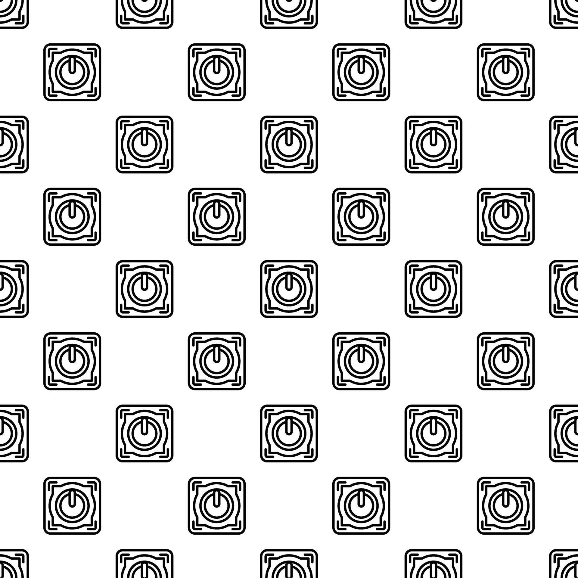 Power button switch seamless pattern background 77234733 Vector Art at ...