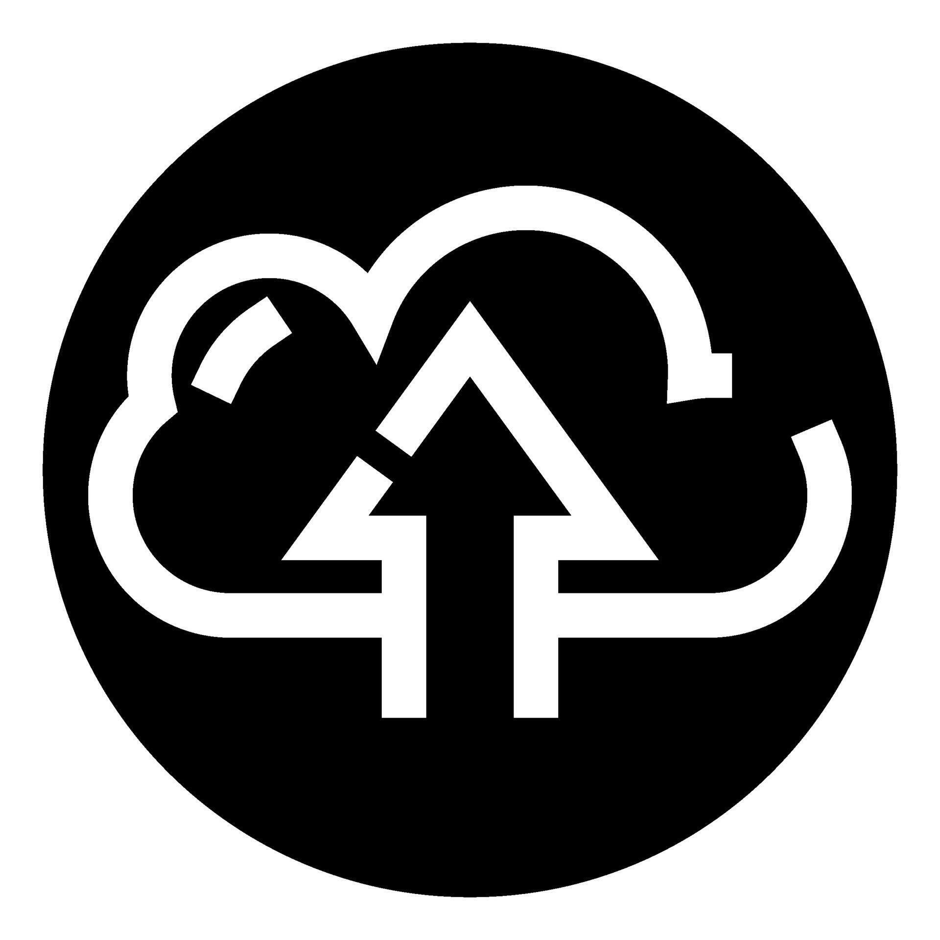 Cloud data upload processing storing icon symbol 77331249 Vector Art at ...