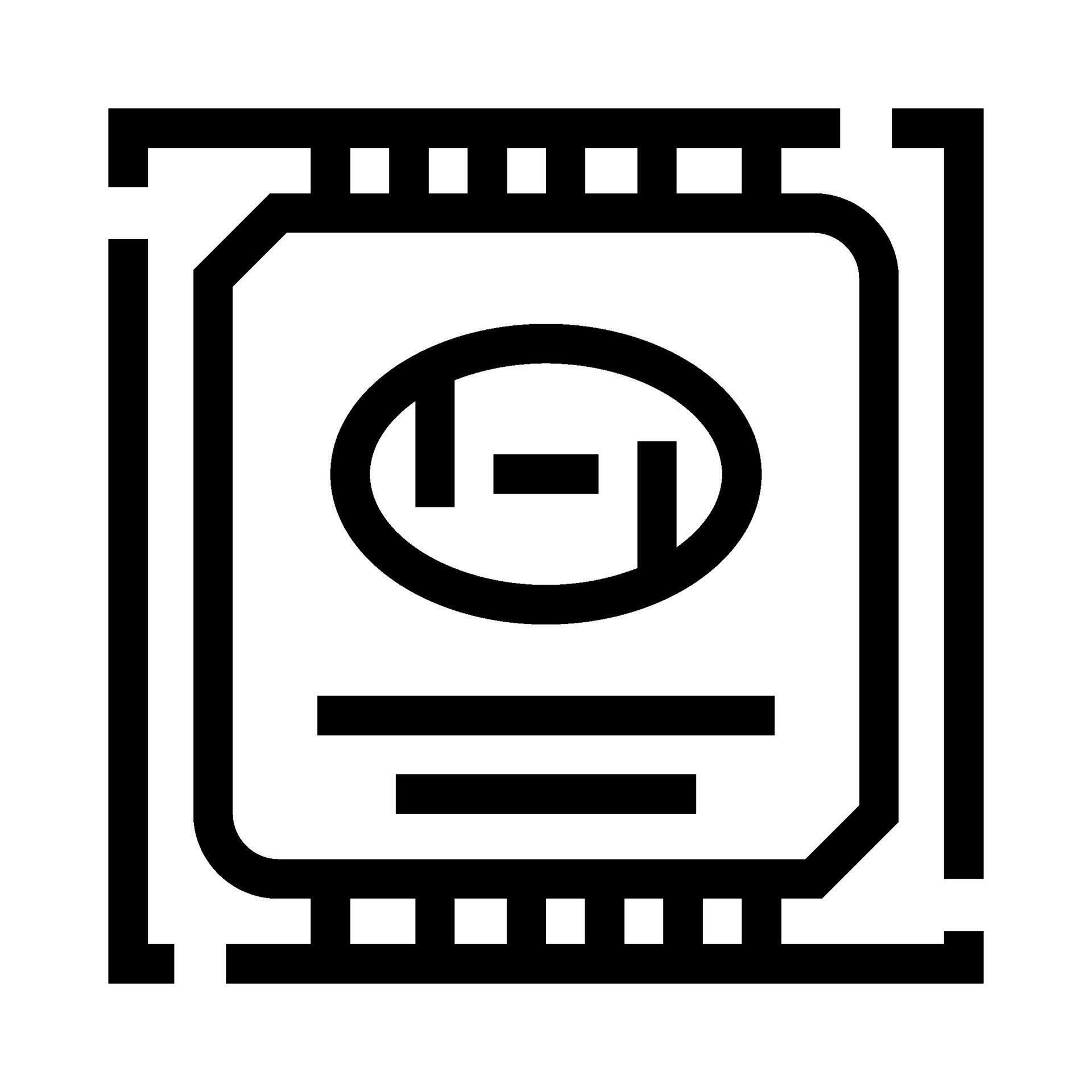 Computer cpu processor chip hardware technology icon 77333251 Vector ...