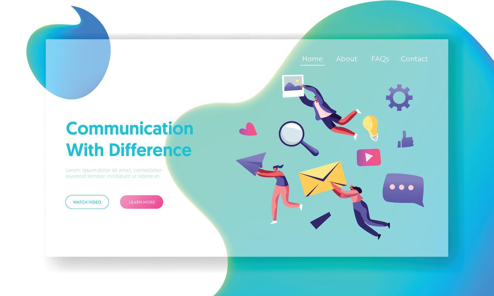 Innovative Communication Solutions for Modern Needs 77416793 Vector Art ...