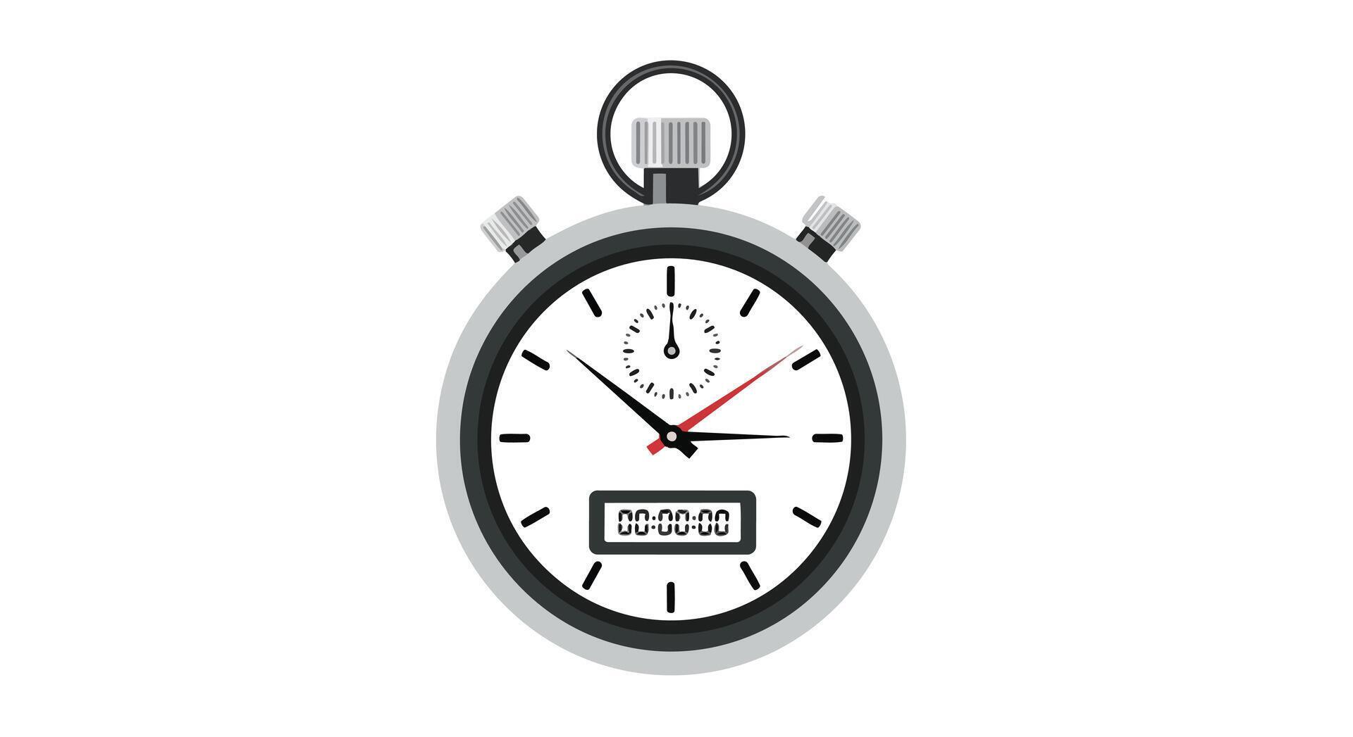 Stopwatch timer countdown clock display 77501836 Vector Art at Vecteezy