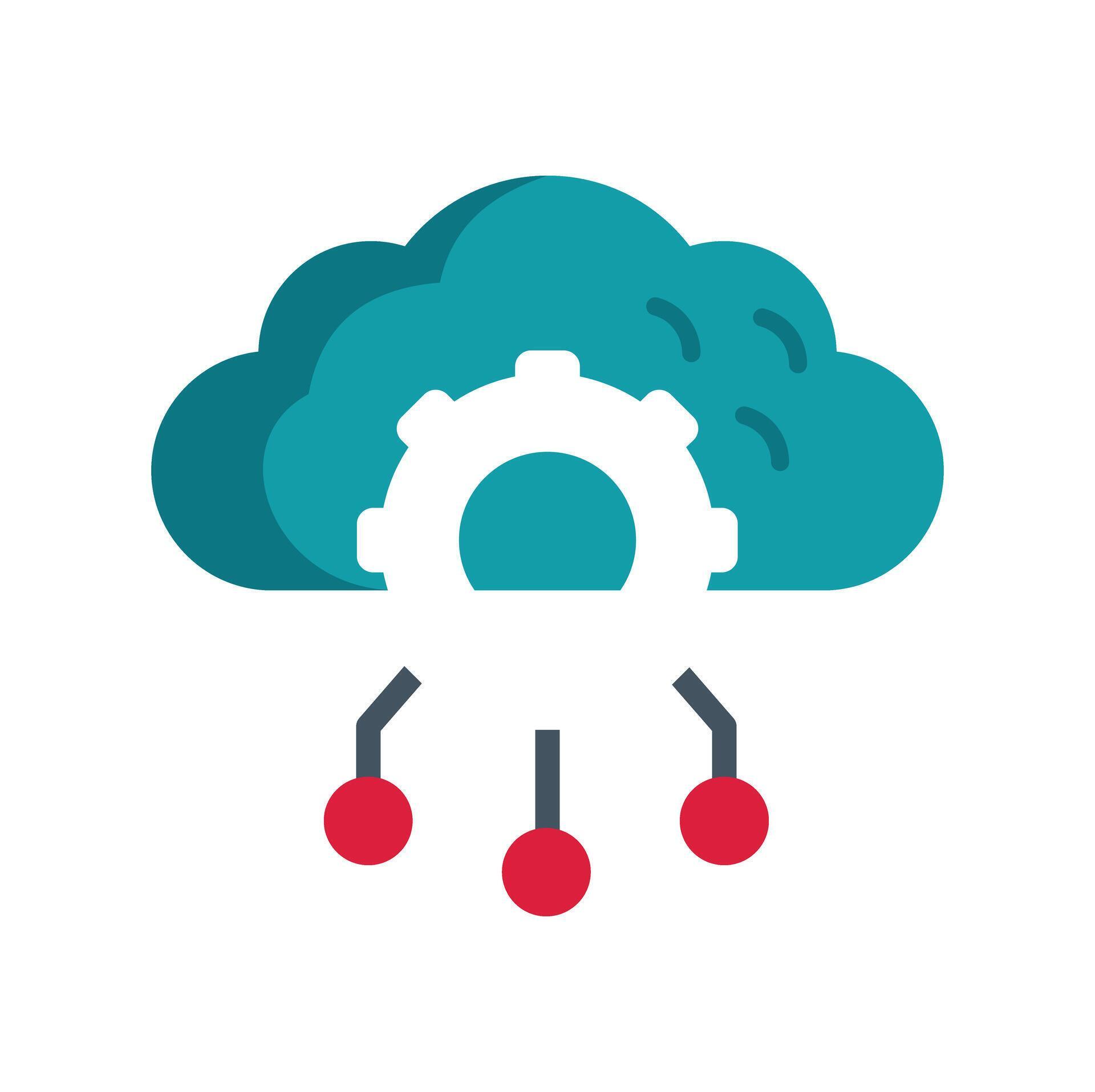 Cloud computing processing big data and network connection 77517481 ...