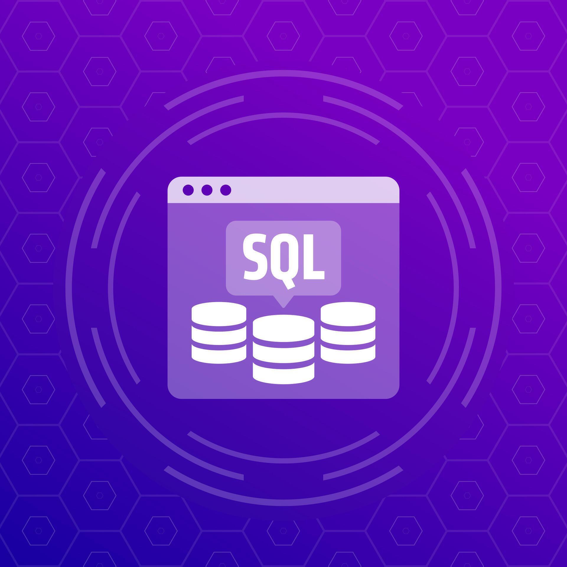 SQL, Structured Query Language icon 77625089 Vector Art at Vecteezy