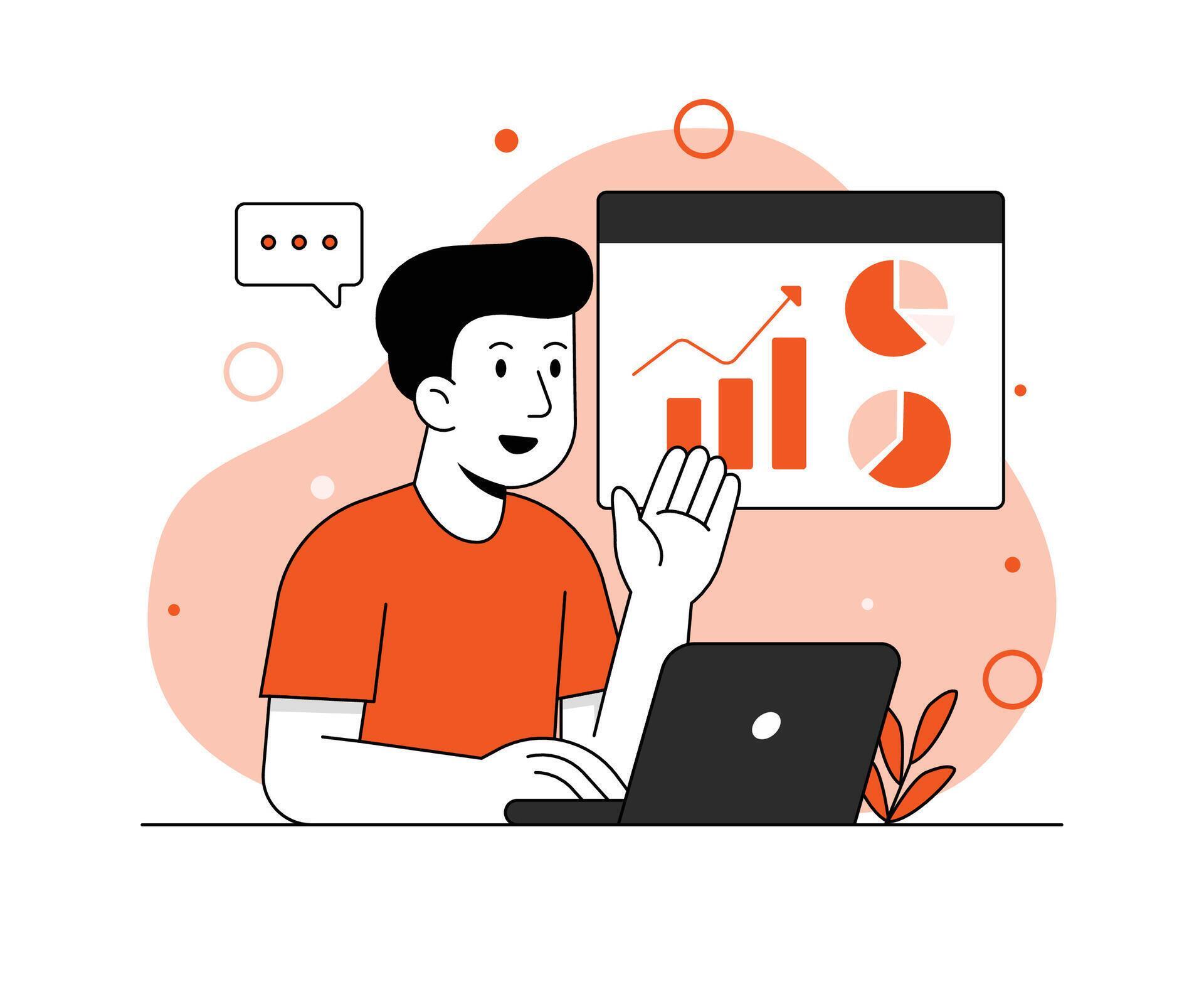Data analysis presentation v.2 77674617 Vector Art at Vecteezy