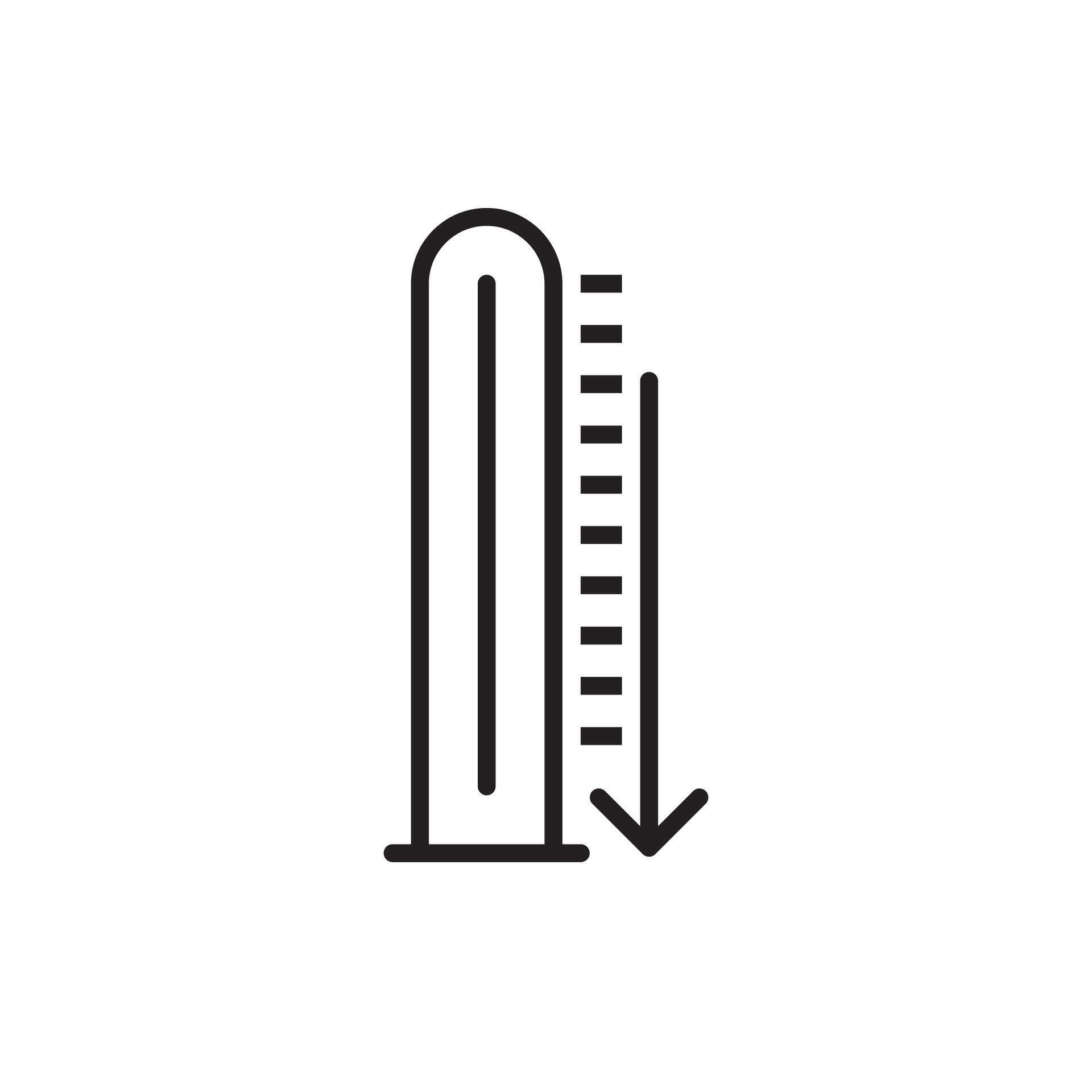 Temperature Decrease Icon Sign Symbol 77739725 Vector Art at Vecteezy