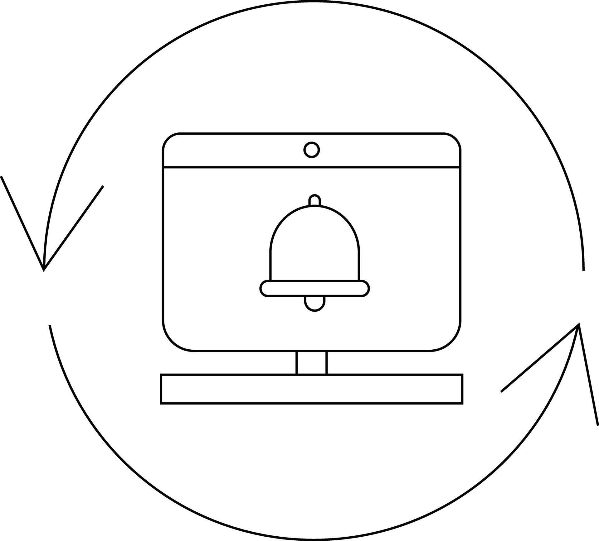 Computer Update Notification Icon Computer Notification Update Loop Stay Informed with Seamless Updates ...
