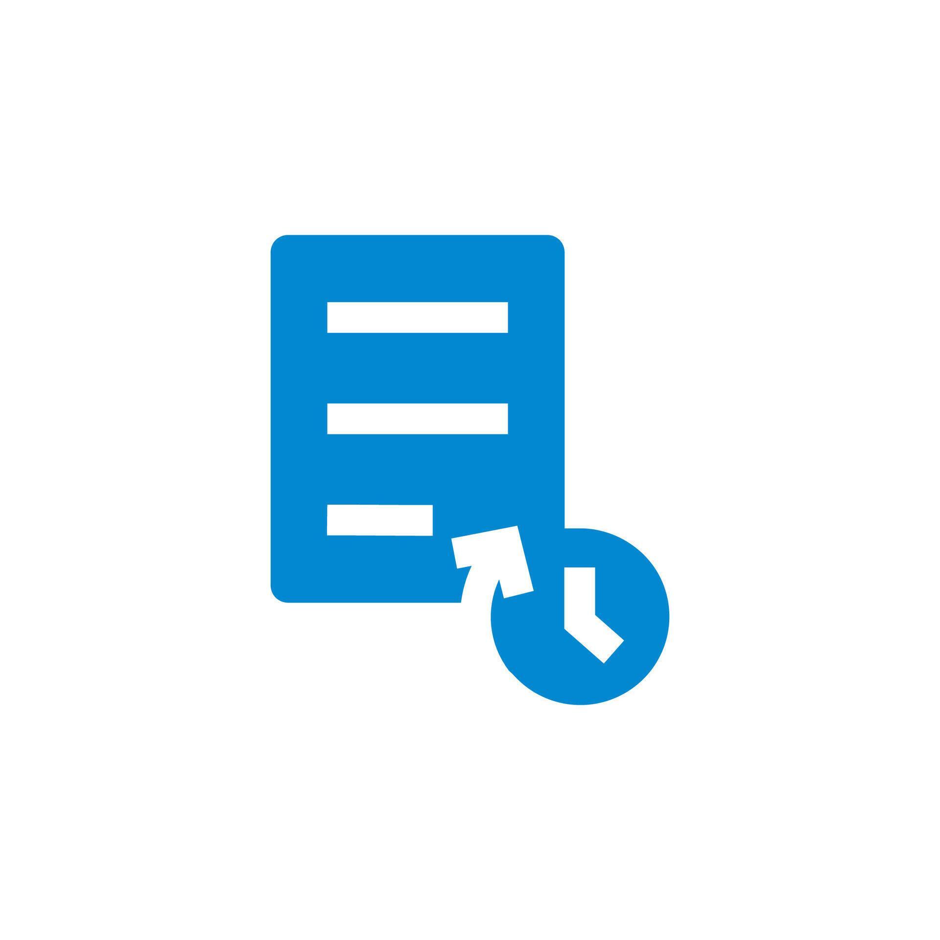 Centralized archive function solid icon for visual history 78065280 ...
