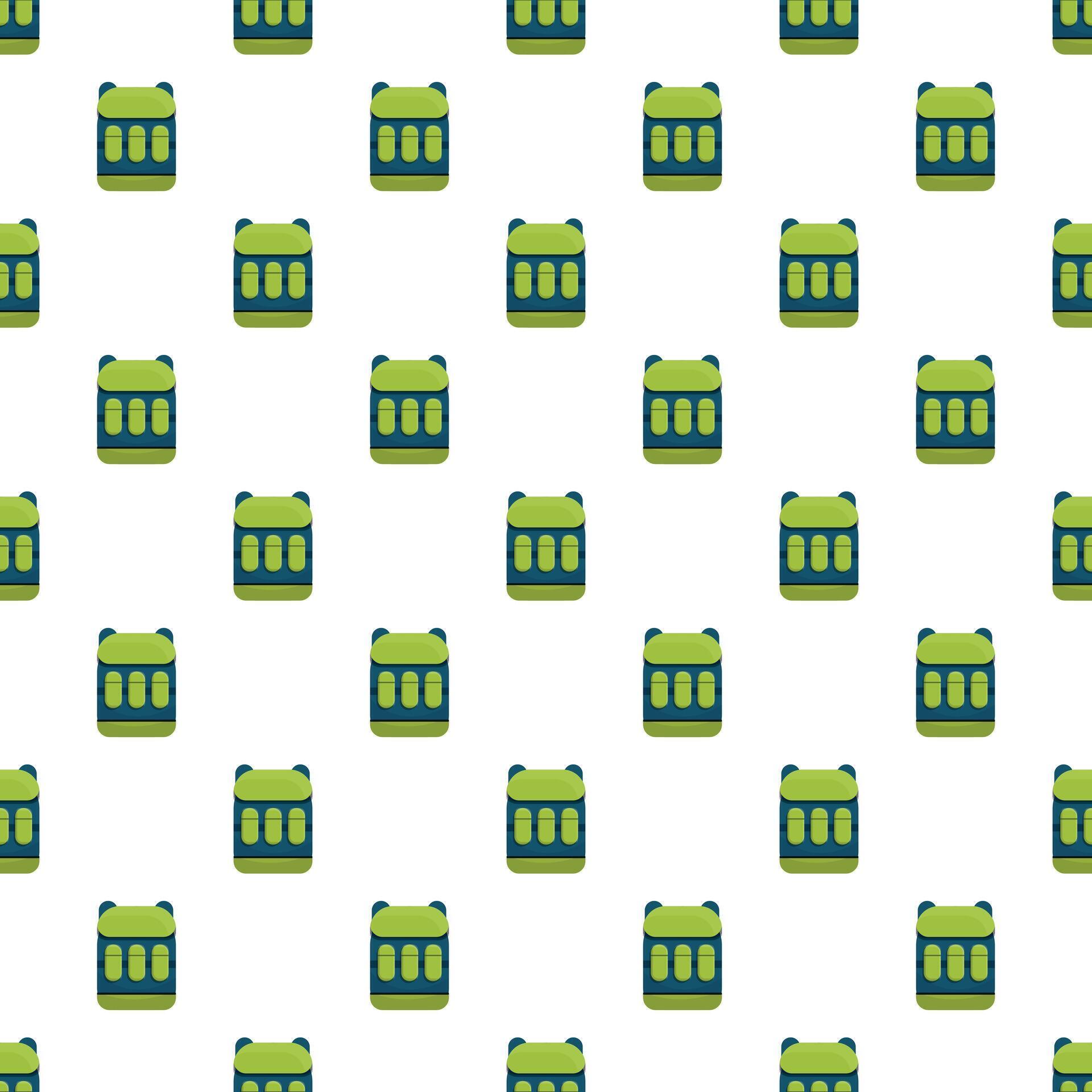 Backpack pattern creating a seamless background design 78188721 Vector ...