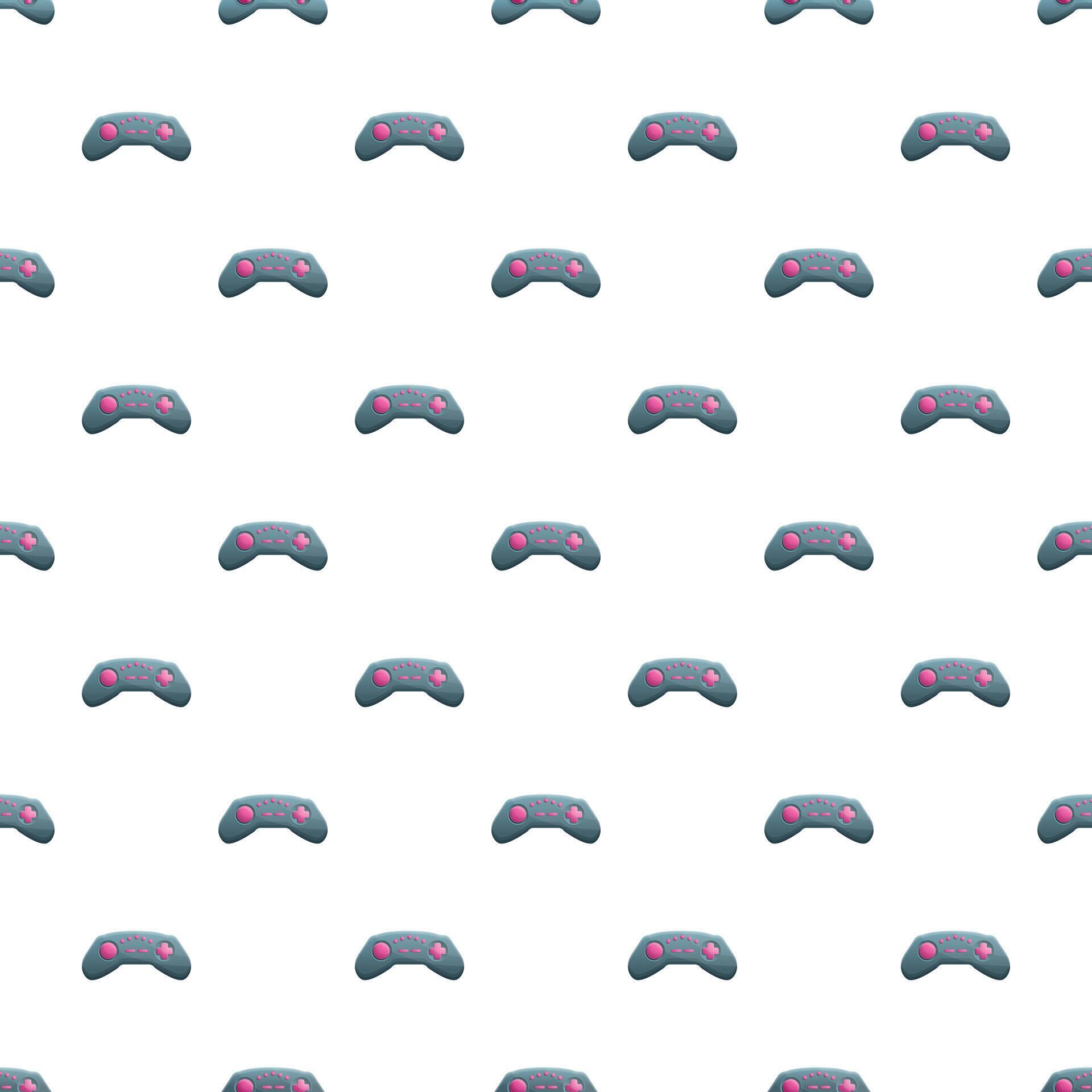 game controller repeat pattern for gaming background 78189984 Vector ...