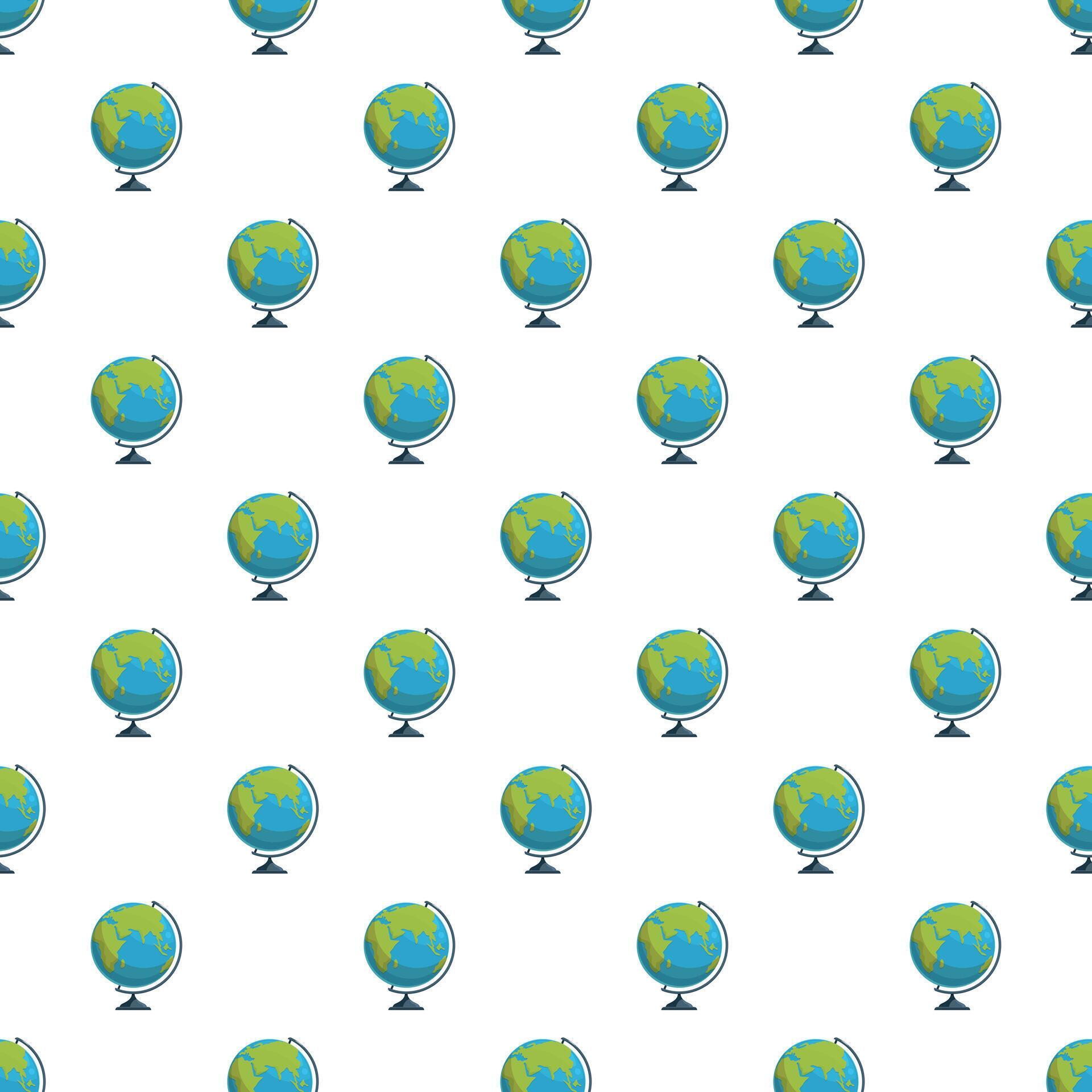 Earth globe map pattern seamless background 78190310 Vector Art at Vecteezy