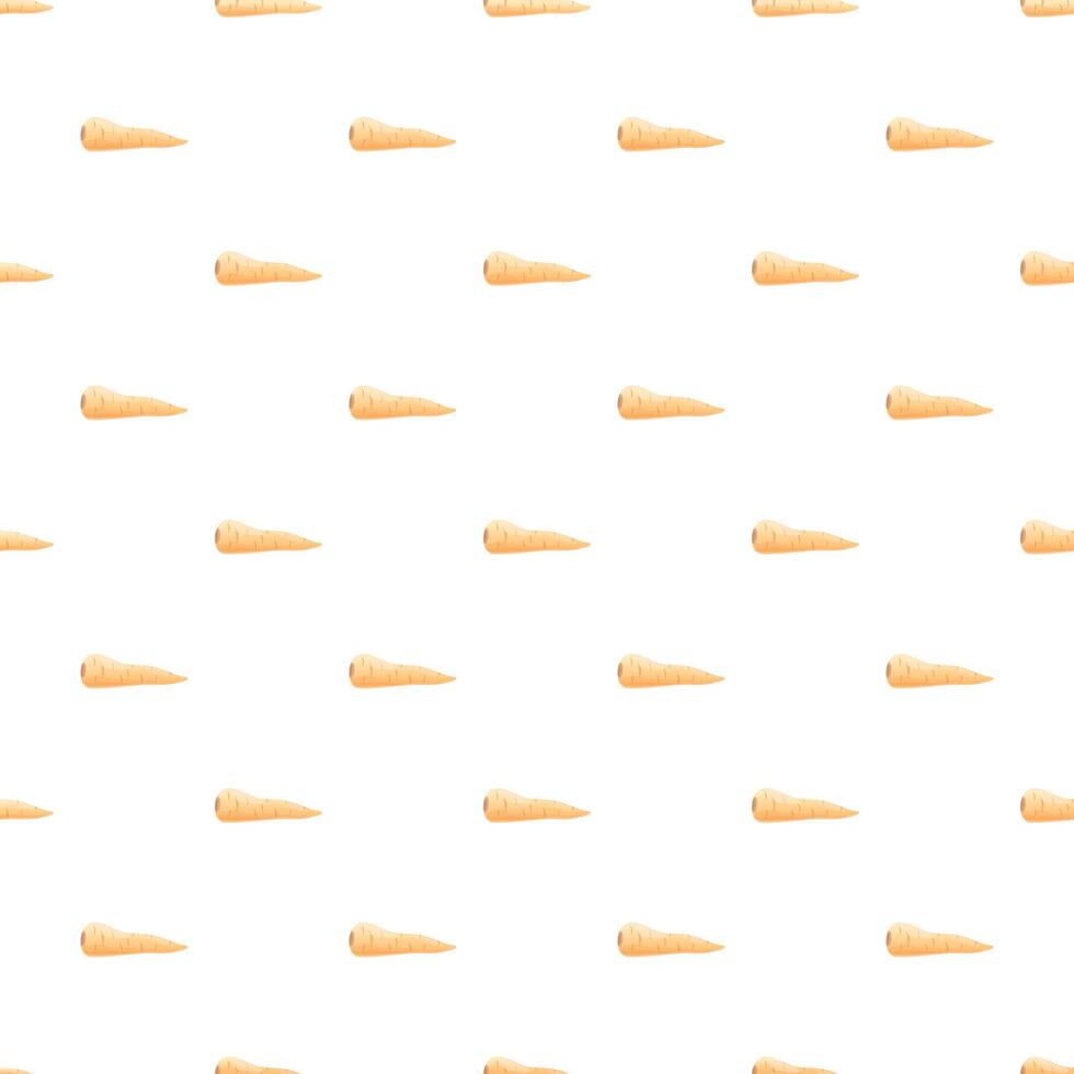 Parsnip root vegetable repeating seamless pattern 78193708 Vector Art ...