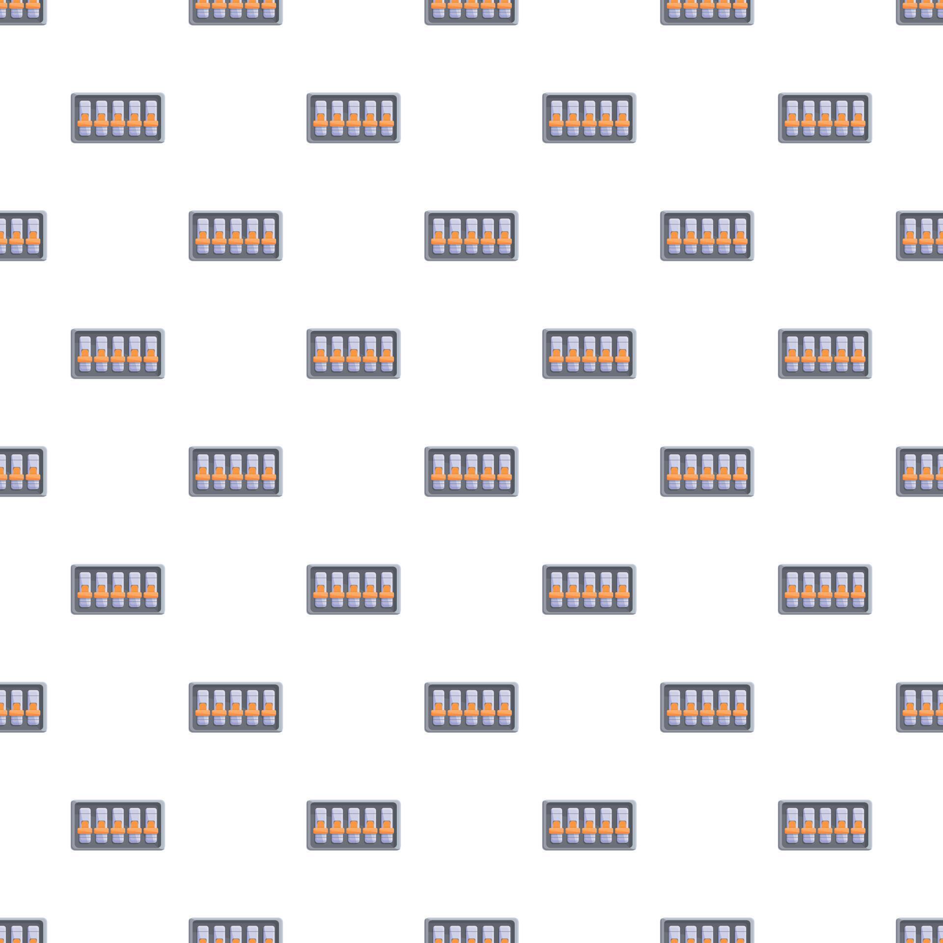 Electrical toggle switch control panel seamless pattern 78202136 Vector ...