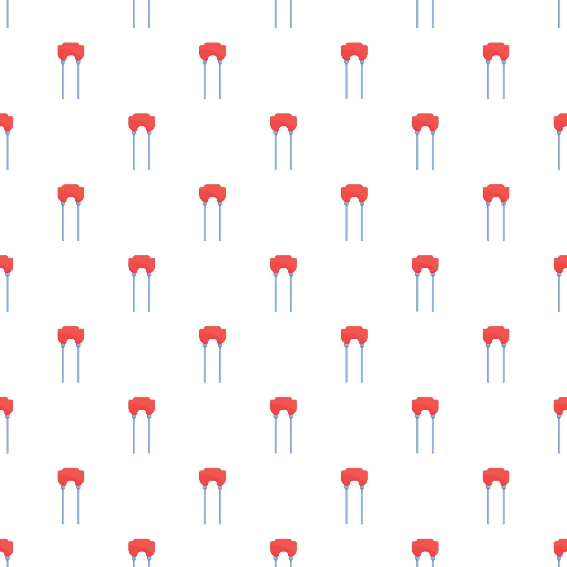 Red Electronics Pattern Red electronic component pattern creating technology background ...