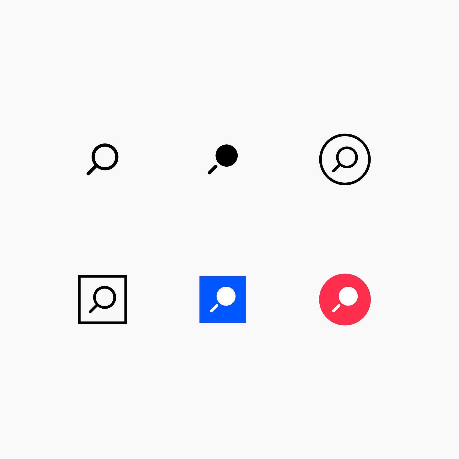 Search Engine Icon Set User Interface Vectors 78310921 Vector Art at ...