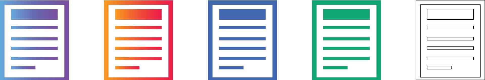 Document File Interface Icons 78337187 Vector Art at Vecteezy