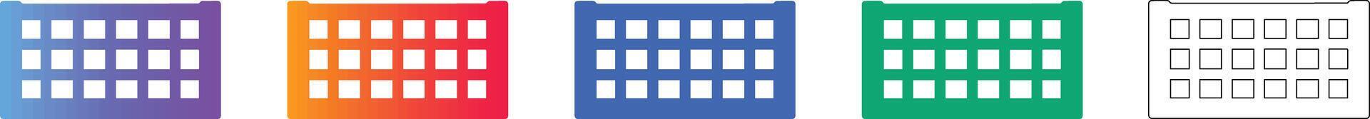 Grid Layout Interface Elements 78337472 Vector Art at Vecteezy