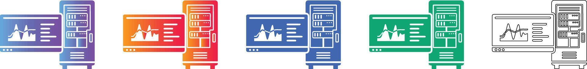 Data Processing Server and Analytics Icons 78337847 Vector Art at Vecteezy
