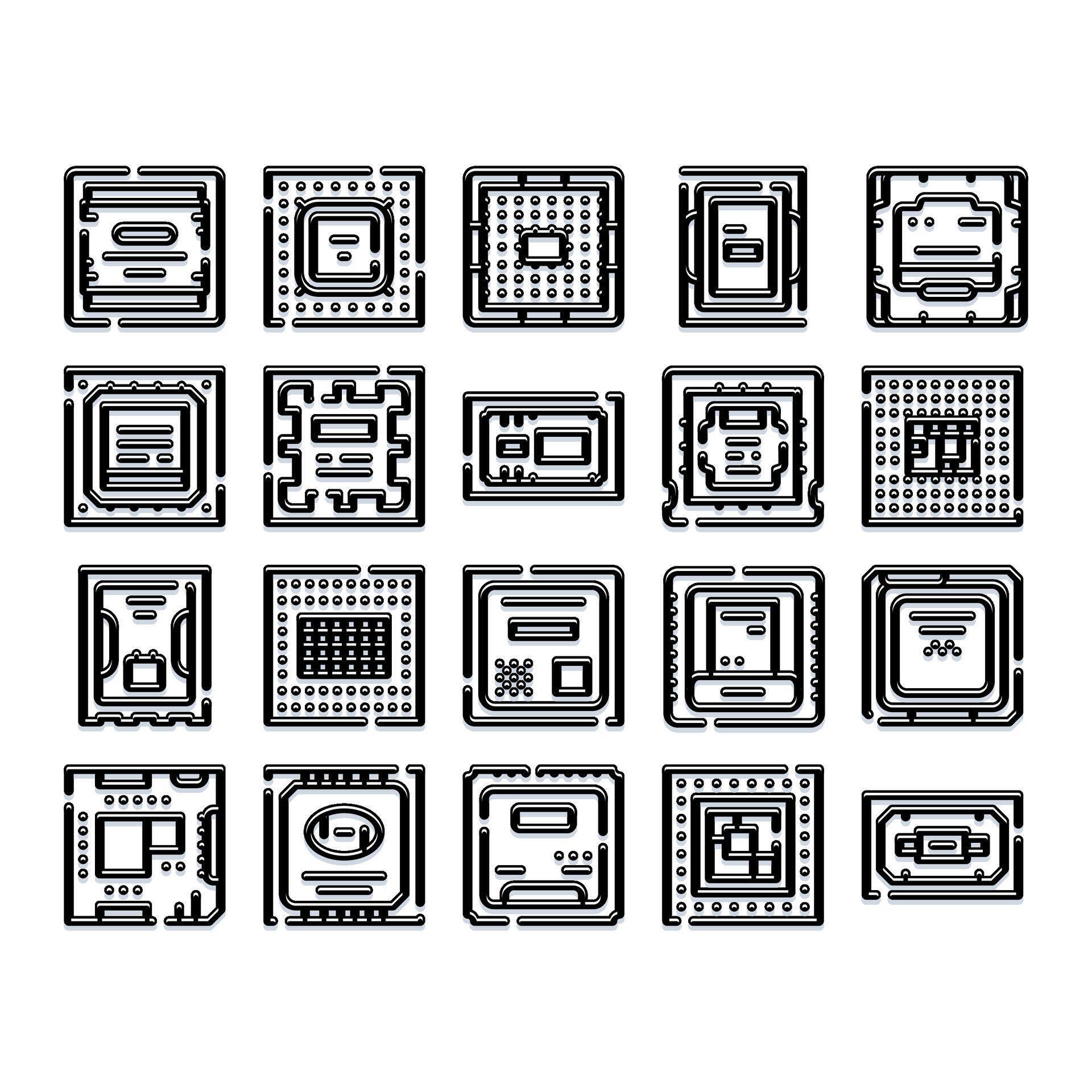 Computer processor microchip central processing unit technology ...
