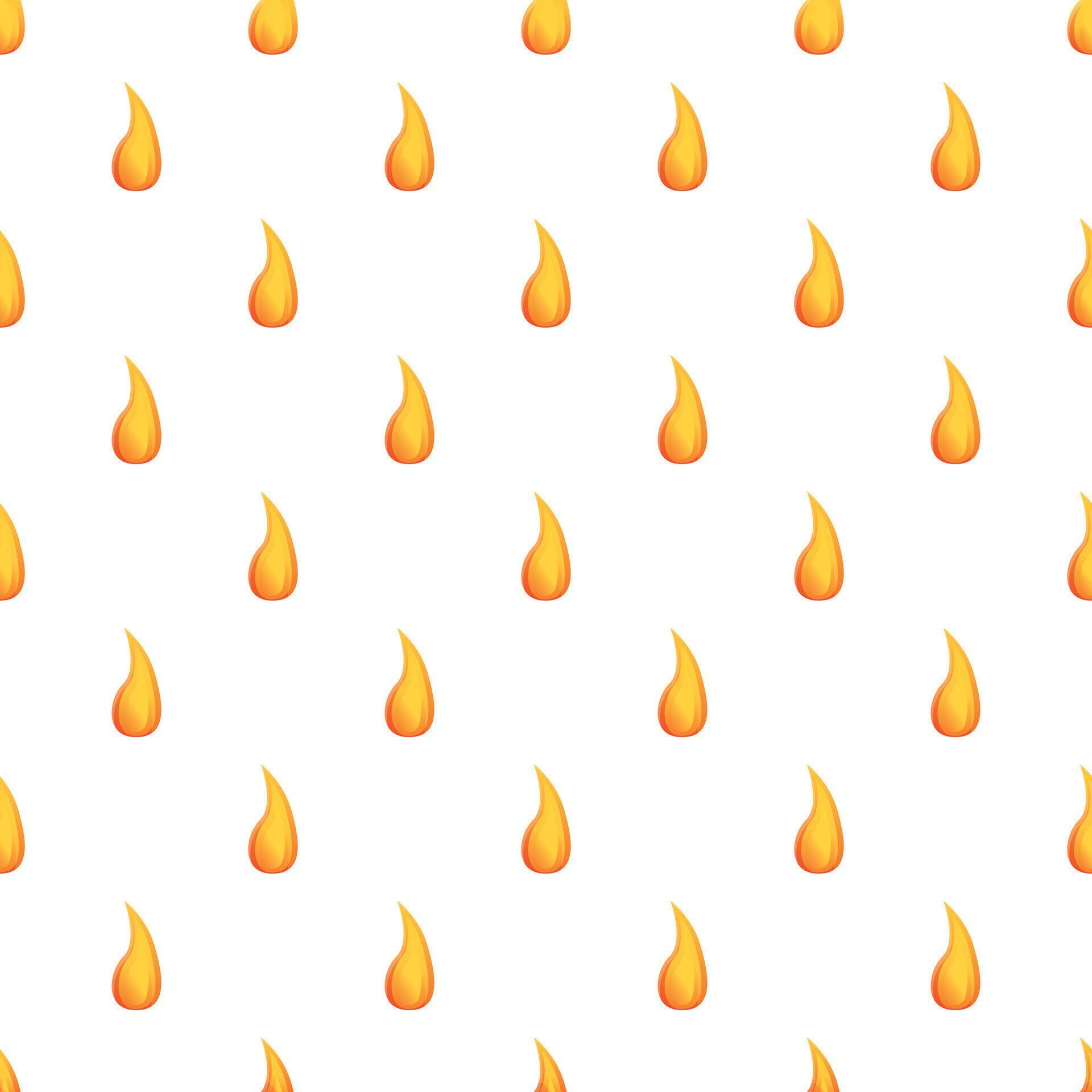 Fire flame drop elements seamless pattern texture 78348736 Vector Art ...
