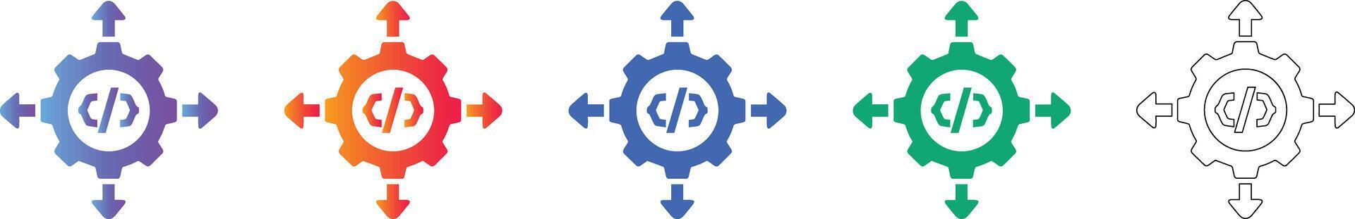 Software Development Workflow Icons 78404383 Vector Art at Vecteezy