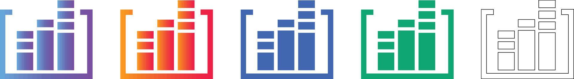 Data Processing Loading Bar Icons 78411392 Vector Art at Vecteezy