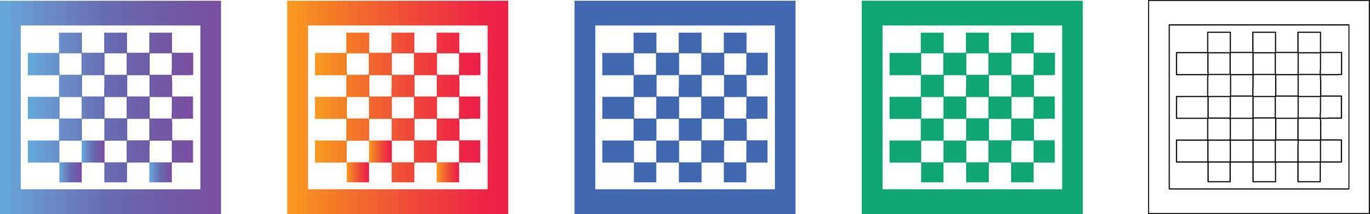 Grid Pattern Design Element Icon Set 78414035 Vector Art at Vecteezy