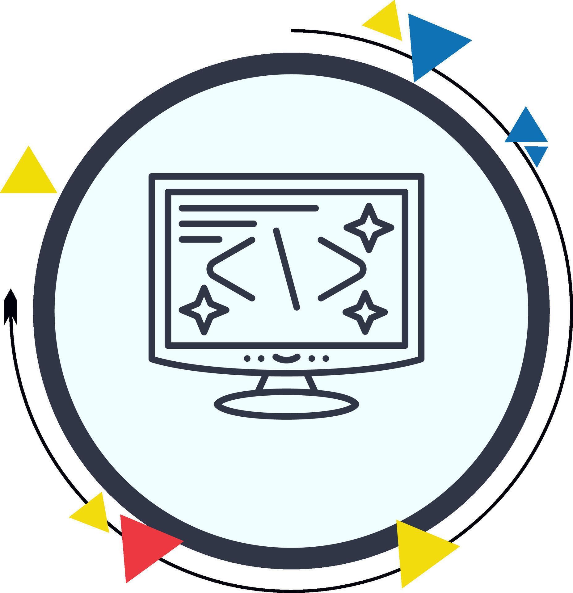 Coding Ui Layout Clean Coding Balanced Smooth User Interface Layout 78423328 Vector Art ...