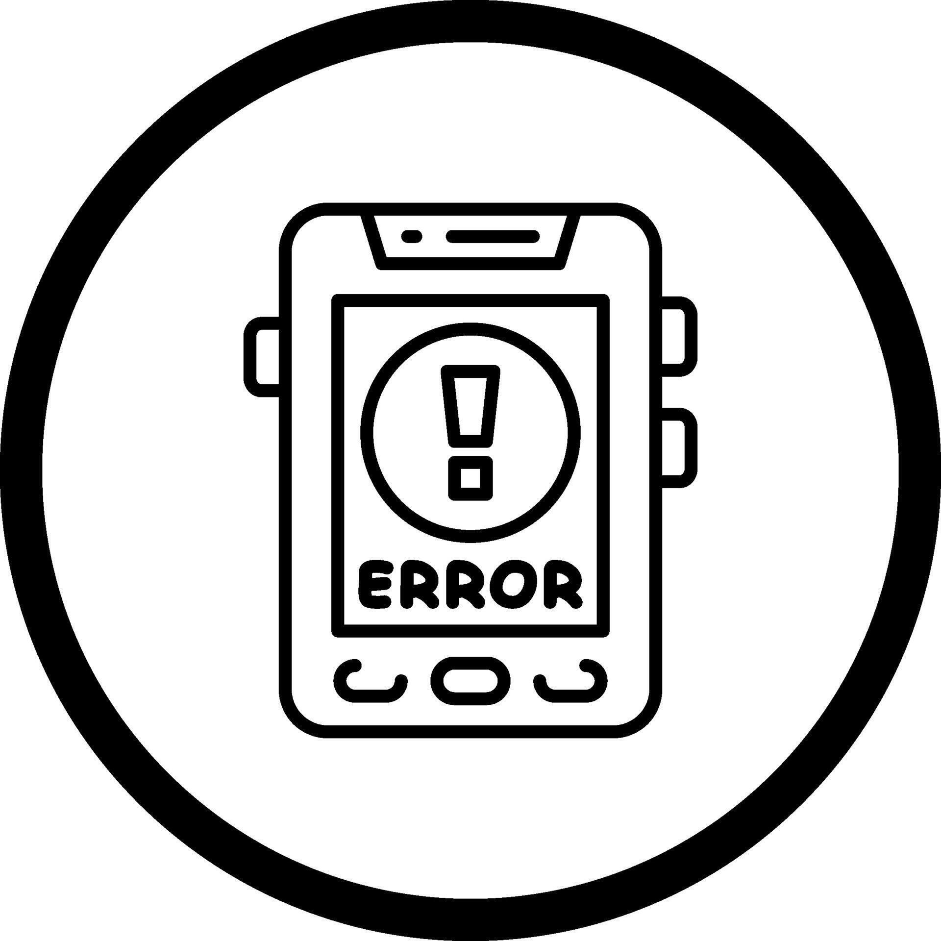Digital Error. Sign Error Balanced Creative Digital Feature 78423647 Vector Art at Vecteezy