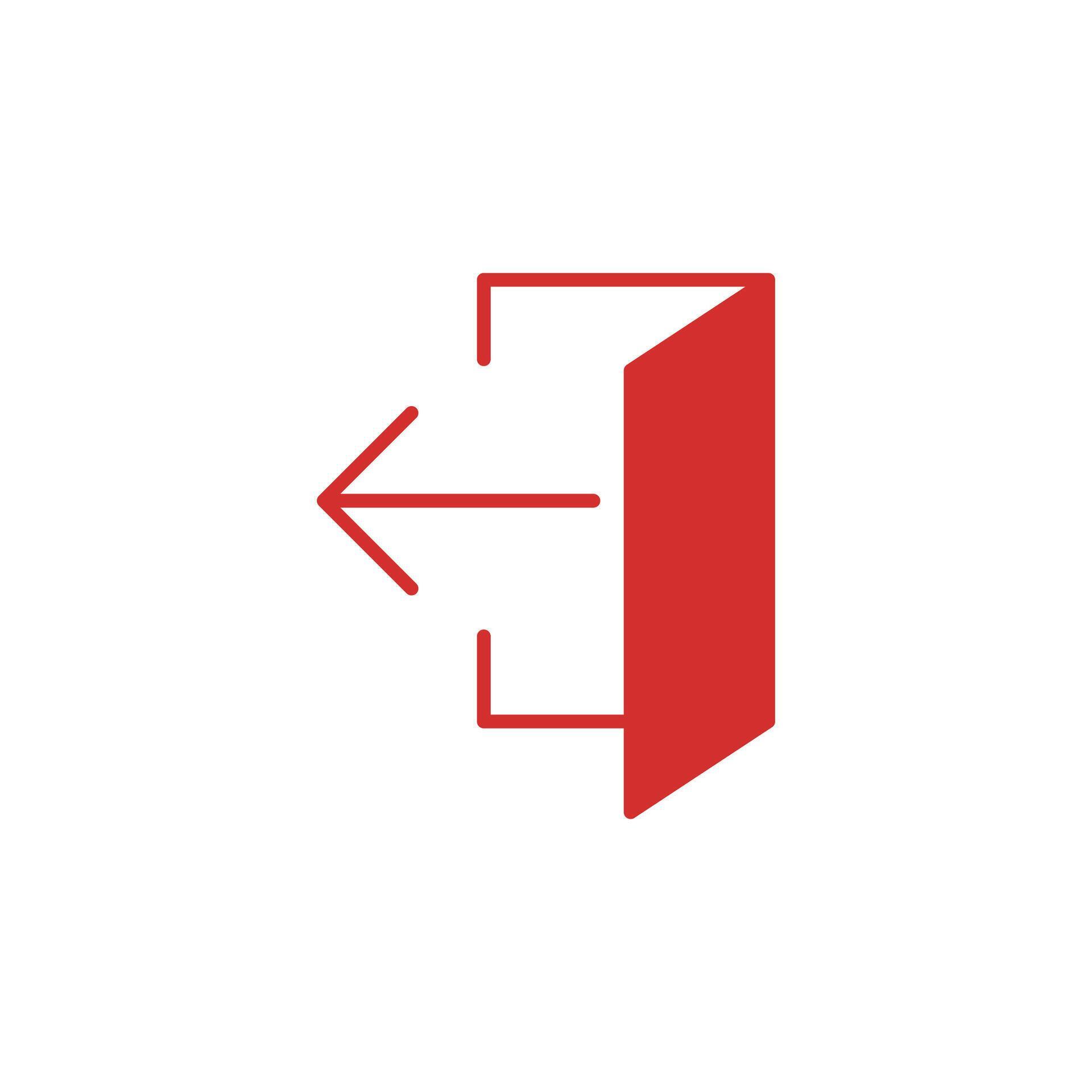 Logout solid icon for secure authentication 78494949 Vector Art at Vecteezy
