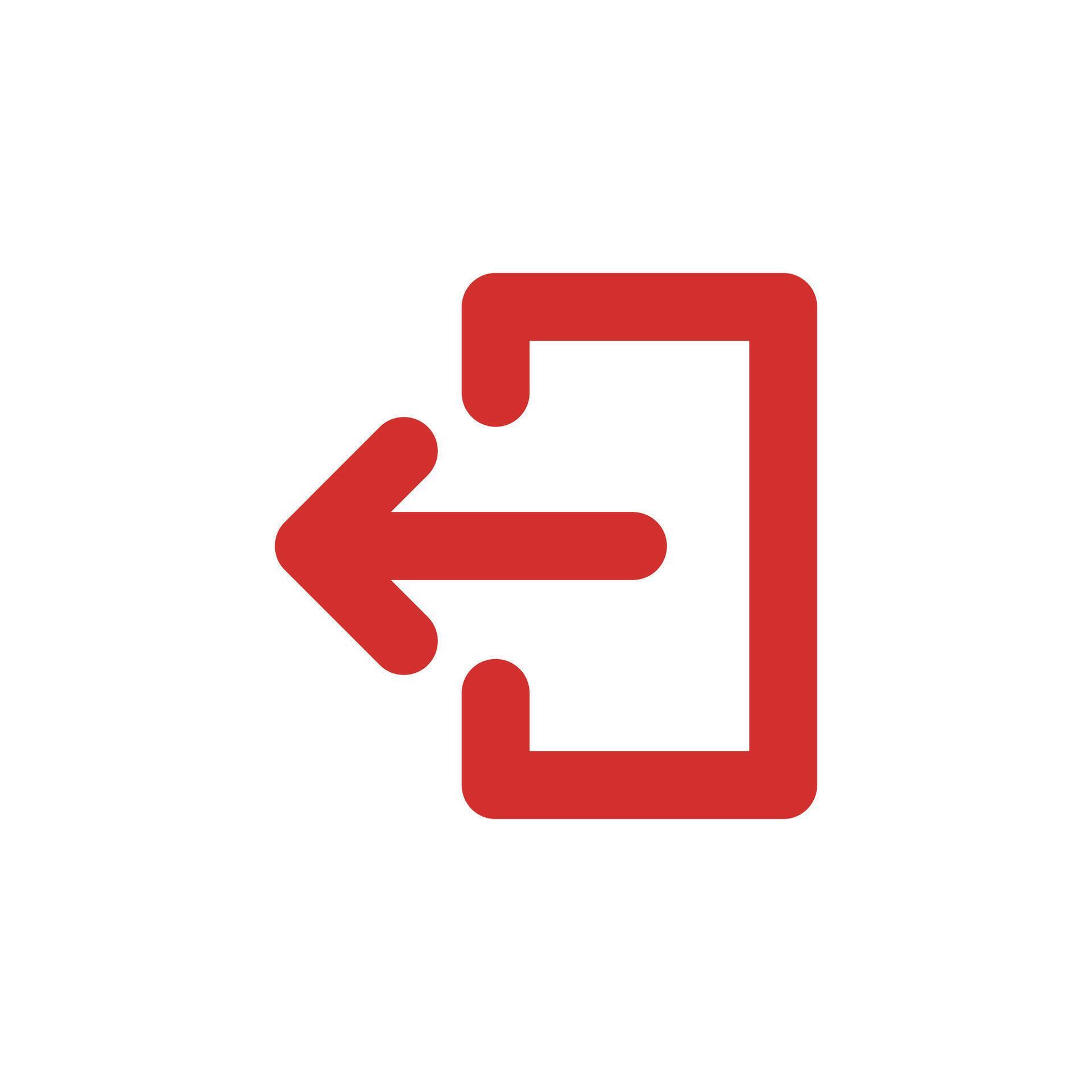 Logout solid icon for data protection 78495044 Vector Art at Vecteezy