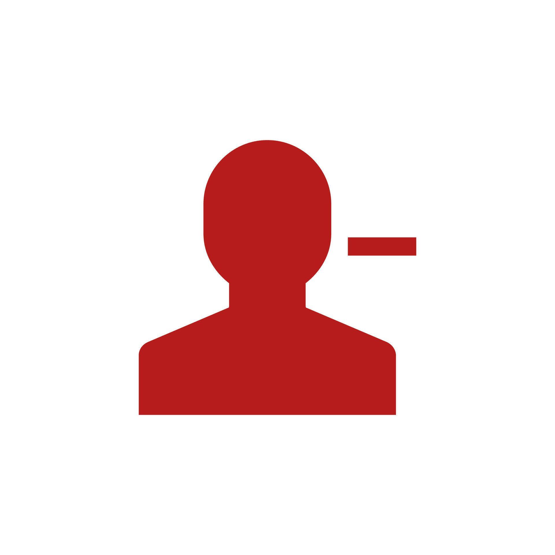 User Remove solid icon for interface development 78495054 Vector Art at ...