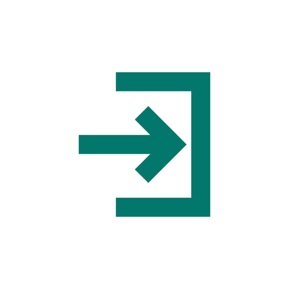 Login solid icon for interface development 78495111 Vector Art at Vecteezy