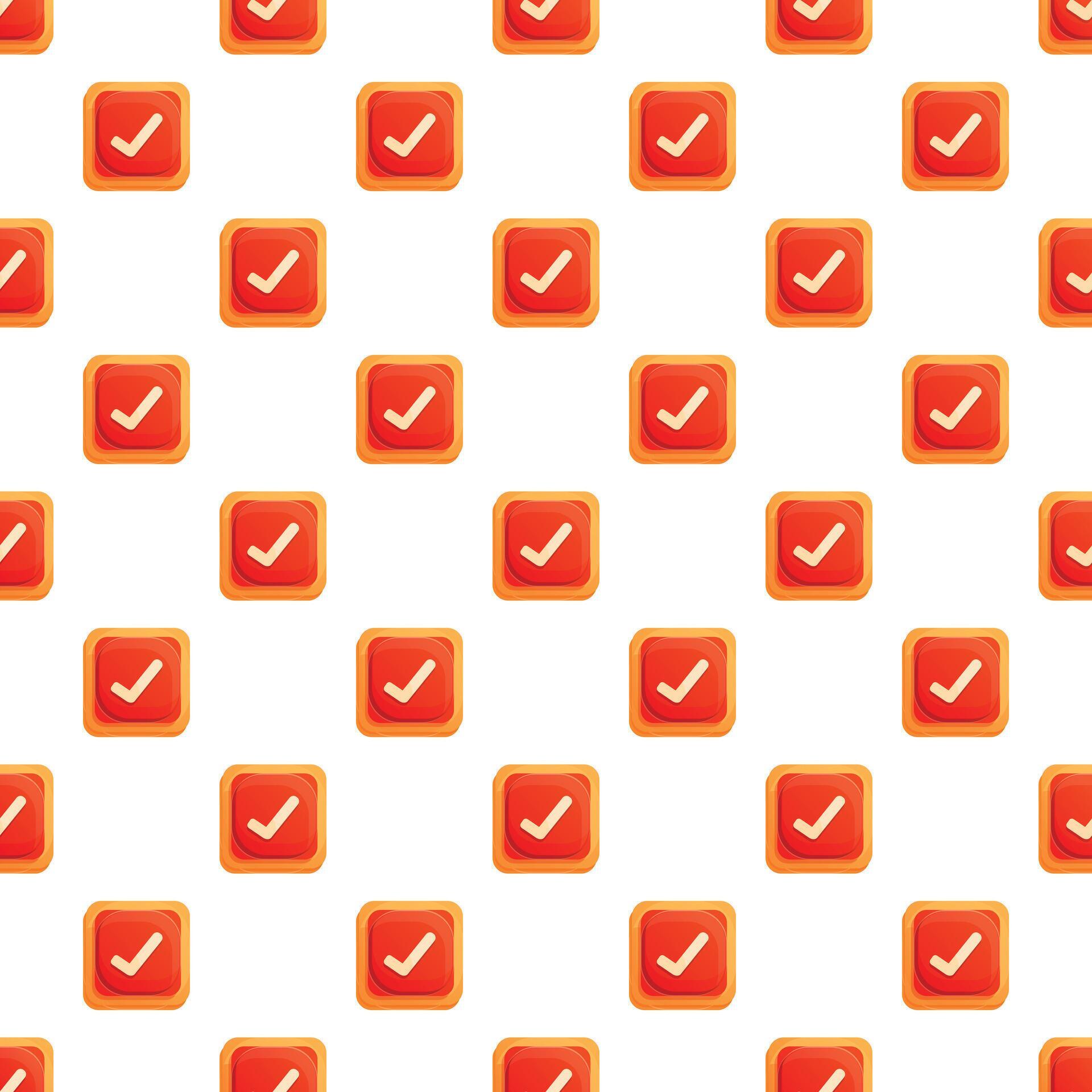 Red check mark button web pattern background 78506522 Vector Art at ...