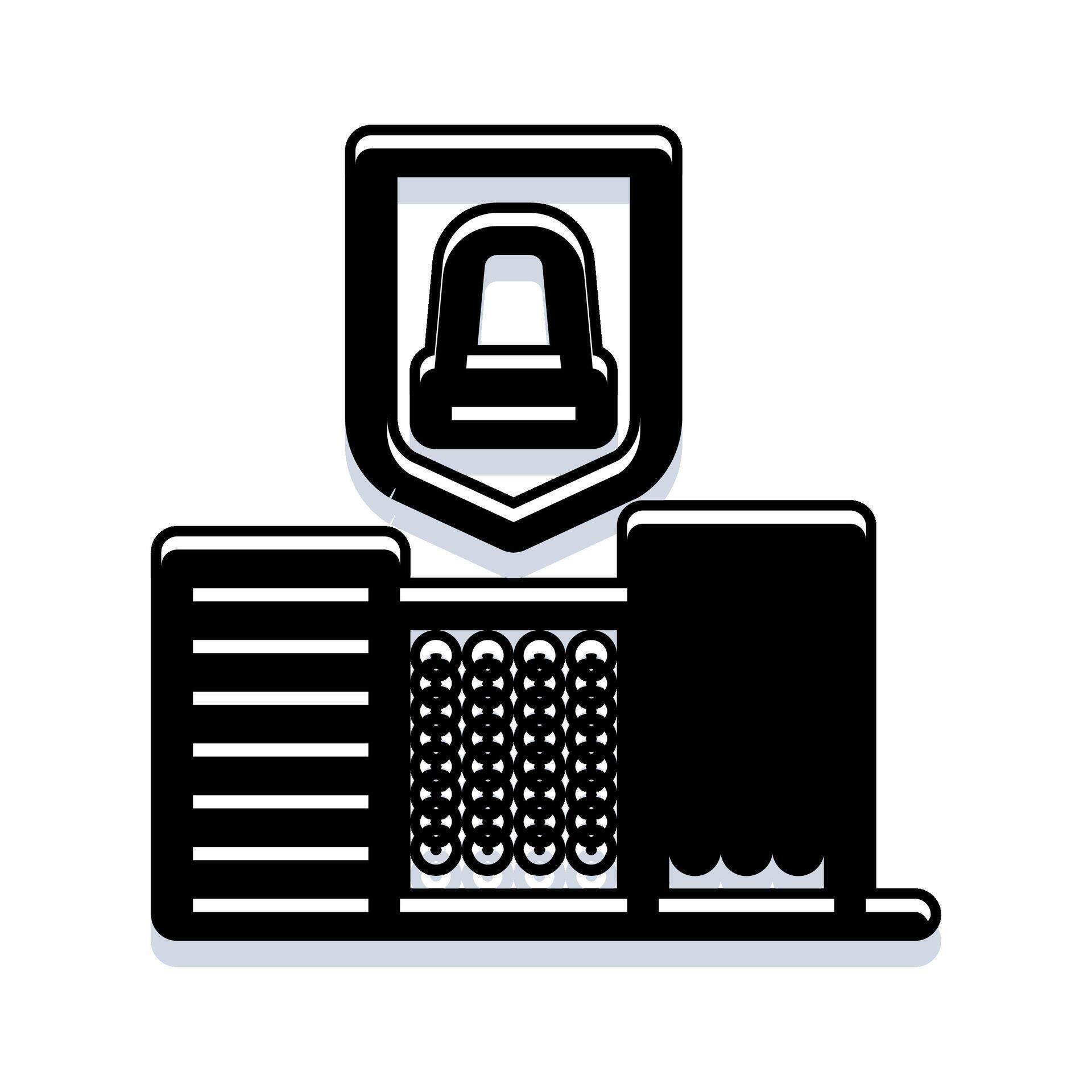 Data center security shield protecting server infrastructure 78607986 ...