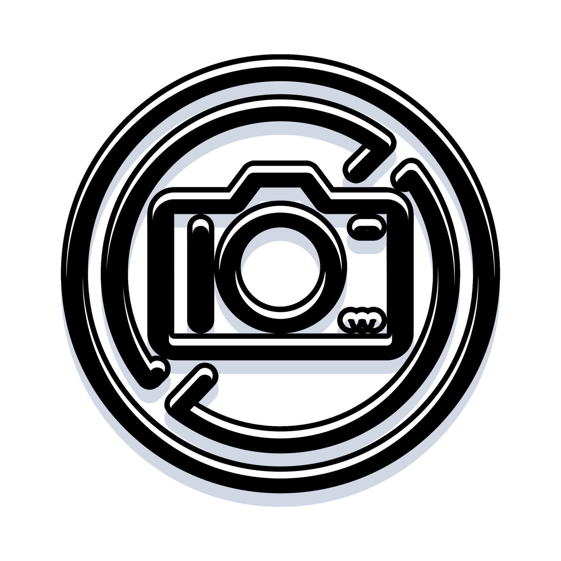 Camera refresh icon for image update process 78610708 Vector Art at ...