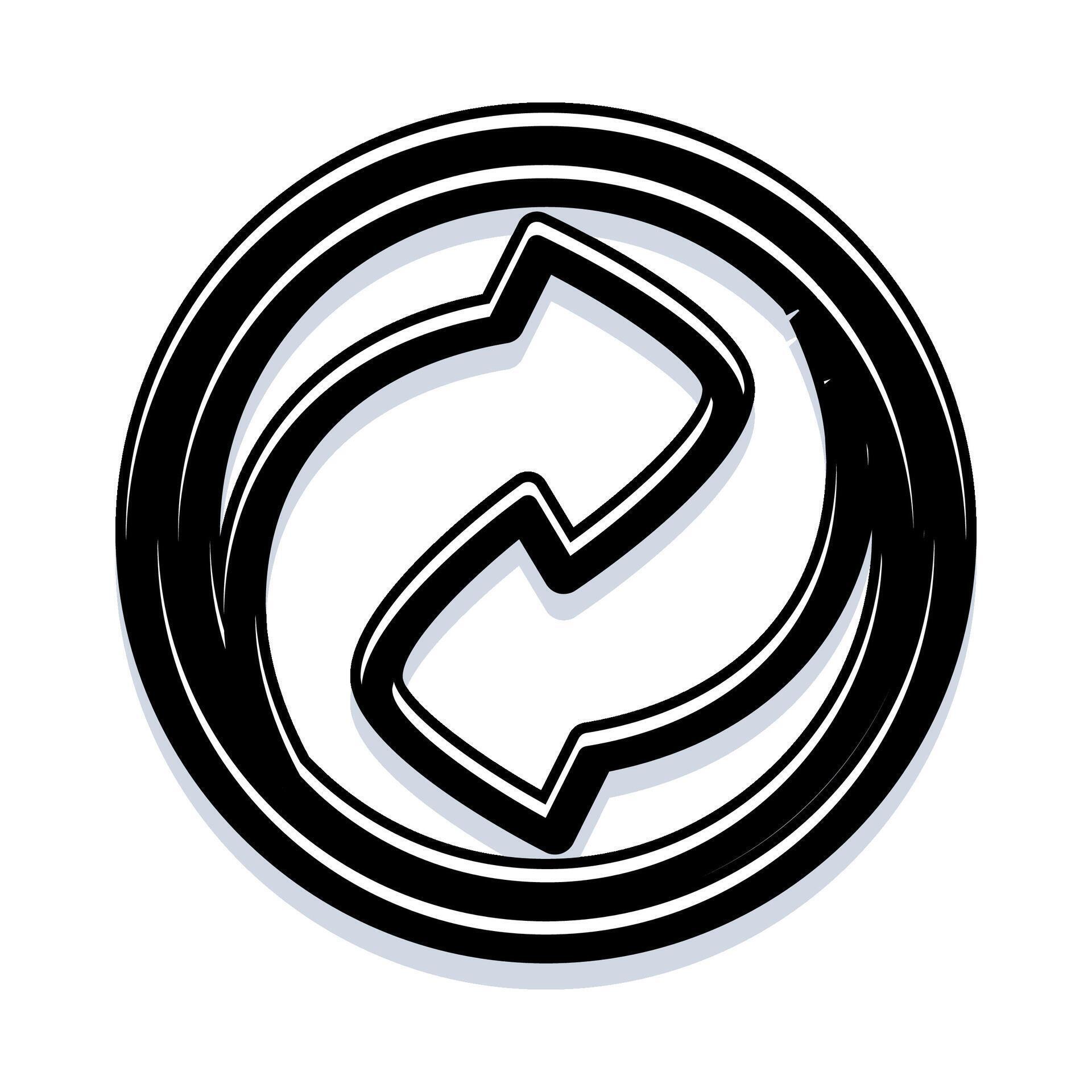 Refresh circular arrow icon reloading interface process 78625271 Vector ...