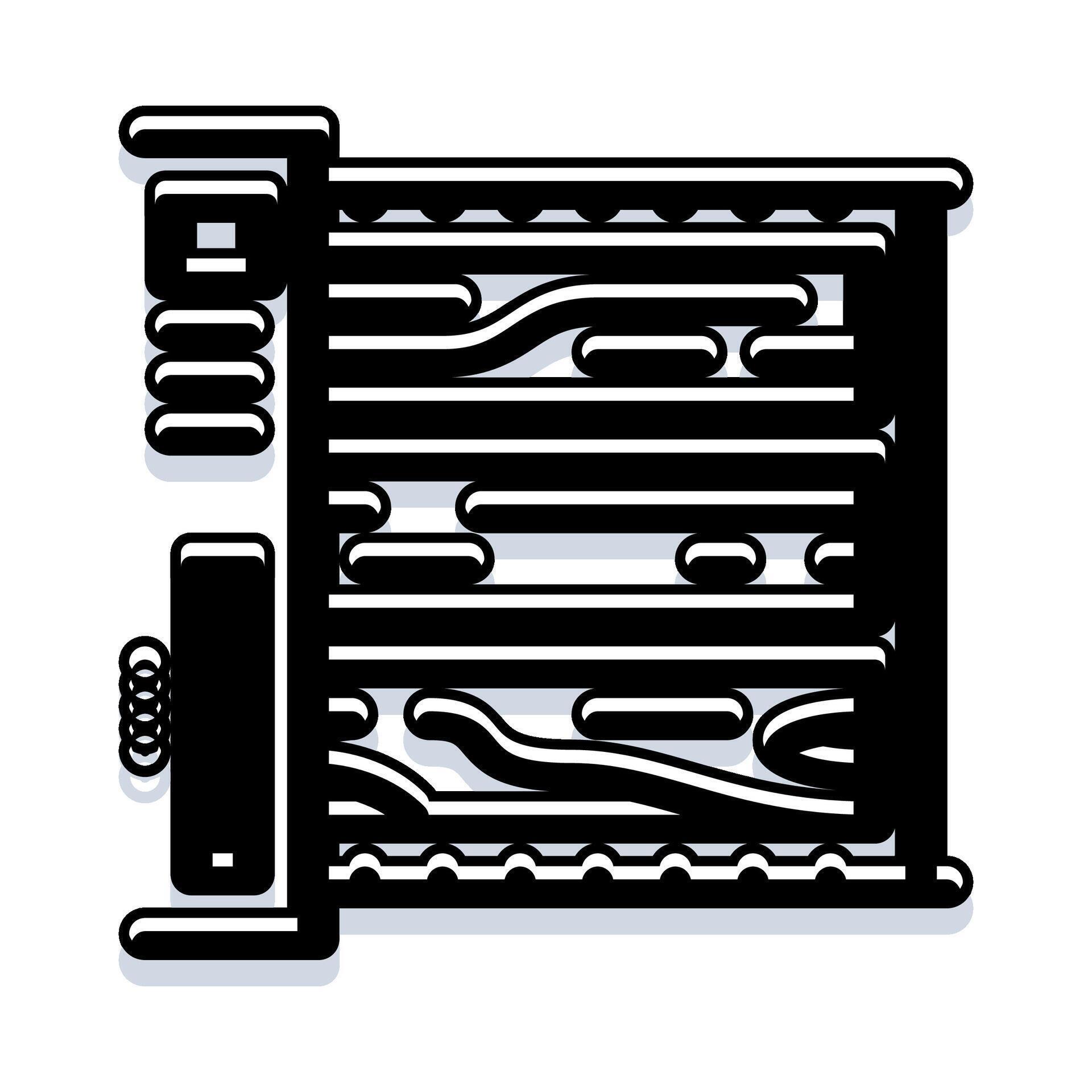 Cloud computing server rack technology concept illustration 78625753 ...