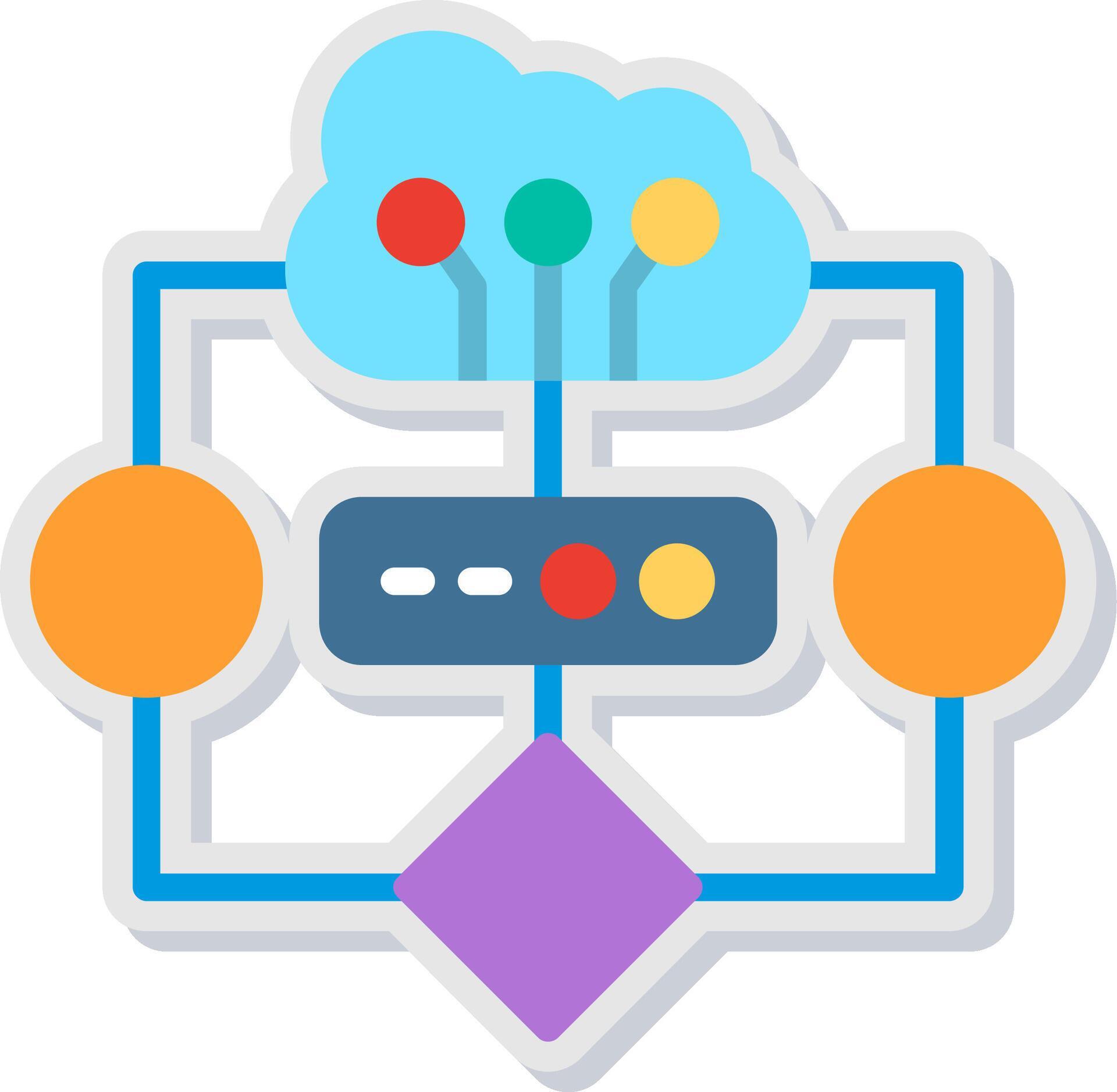 Cloud Computing Creative Grid Symbol 78703212 Vector Art at Vecteezy