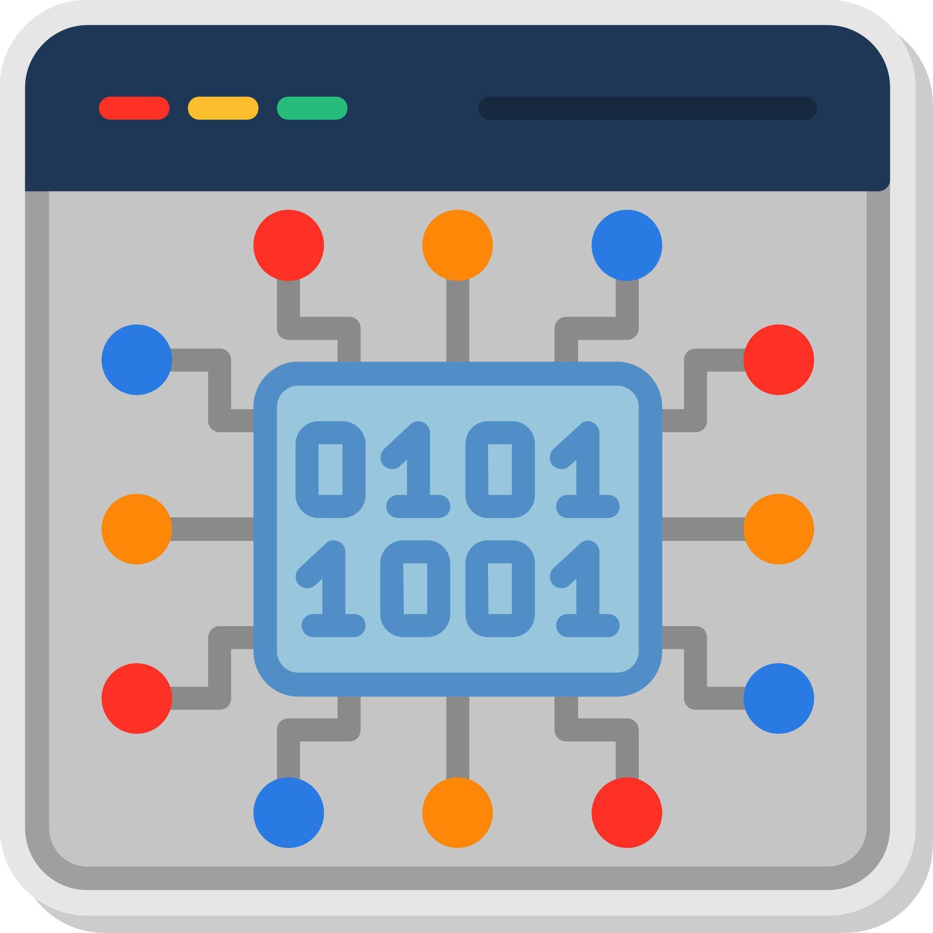 Binary Code Stylish UX Piece 78705010 Vector Art at Vecteezy