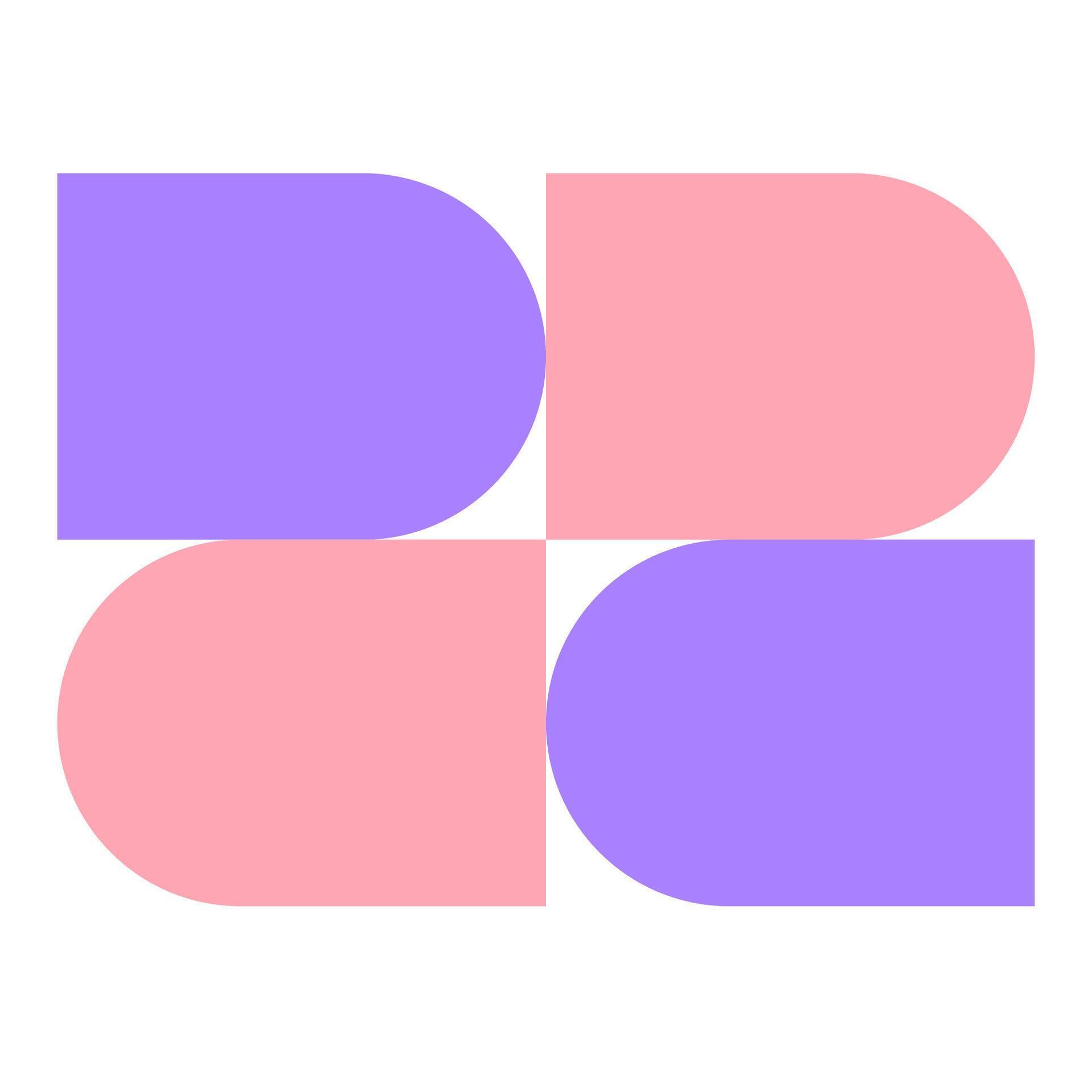 Half Rounded Square Shape Flat Filled Half Rounded Rectangle Pattern 78802231 Vector Art at Vecteezy