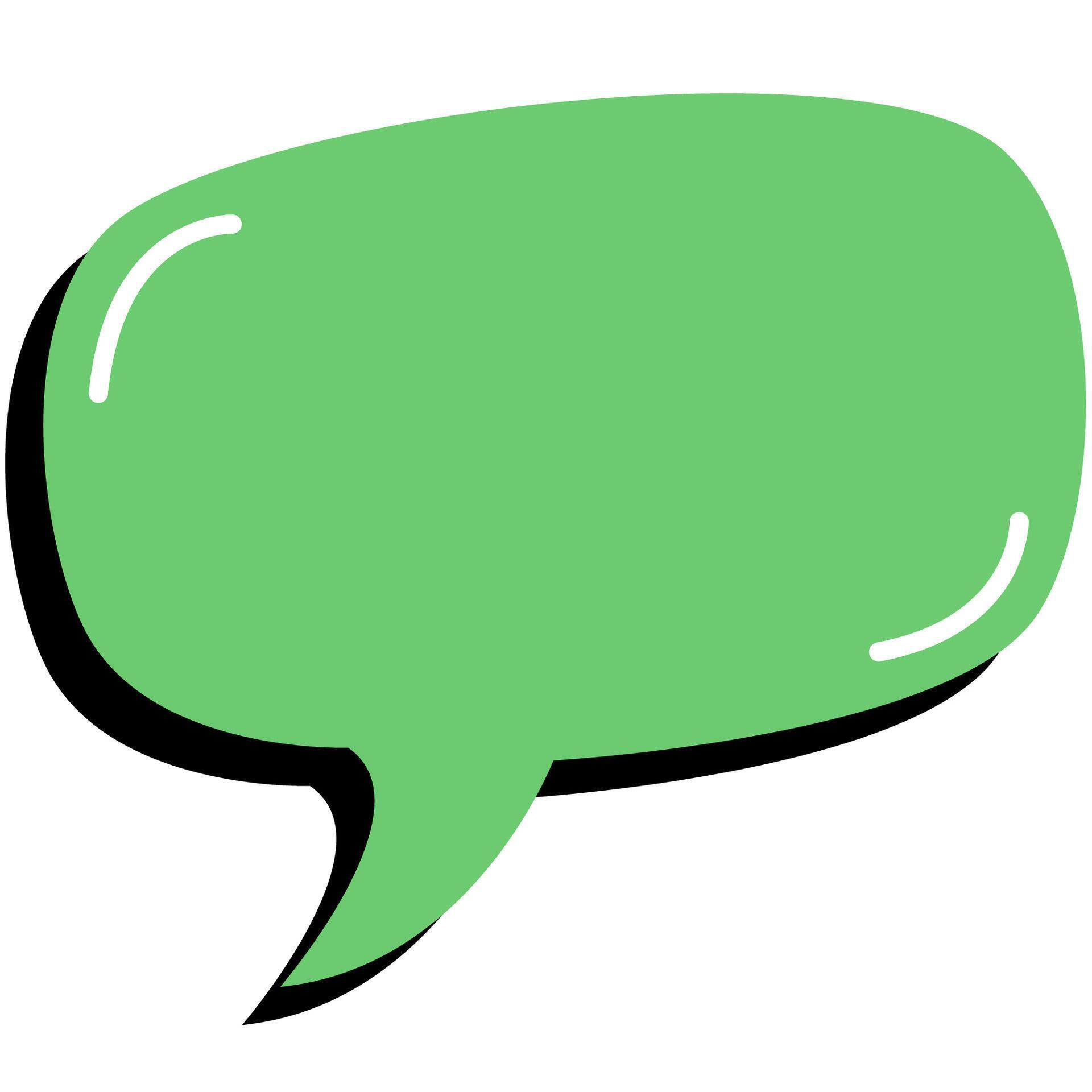 Rounded Corner Chat Bubble 78802429 Vector Art at Vecteezy
