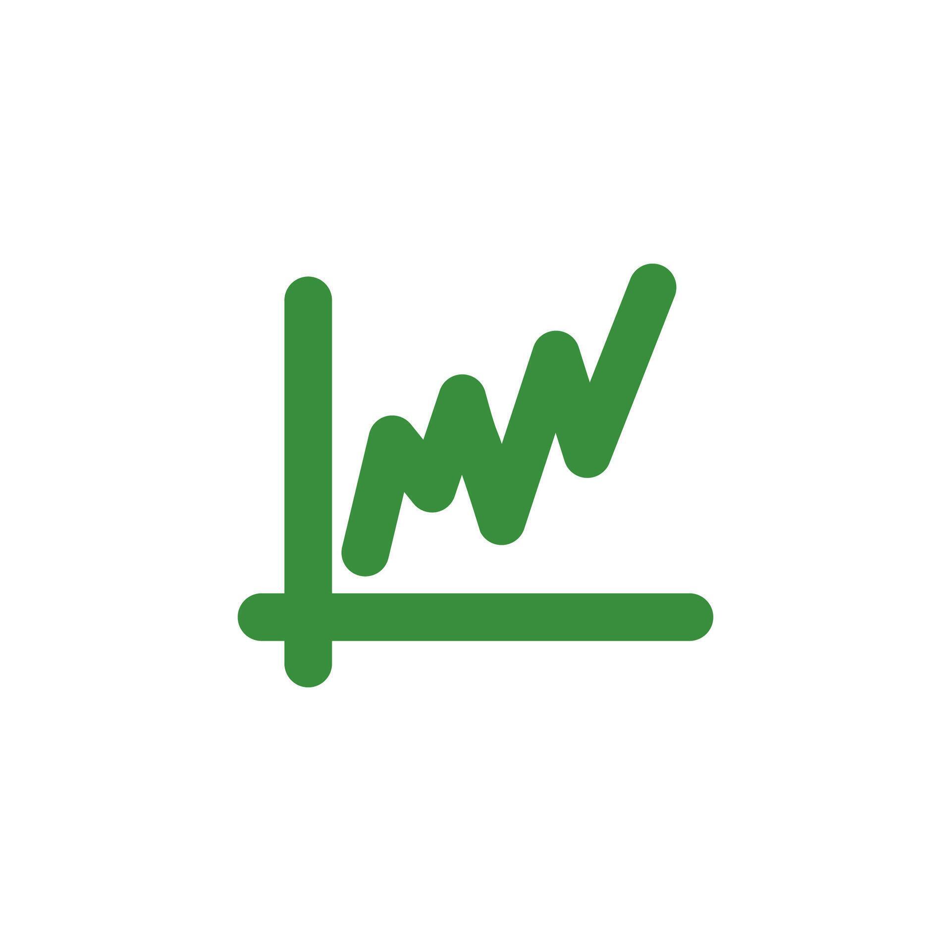 Chart Line solid icon for data 78821001 Vector Art at Vecteezy