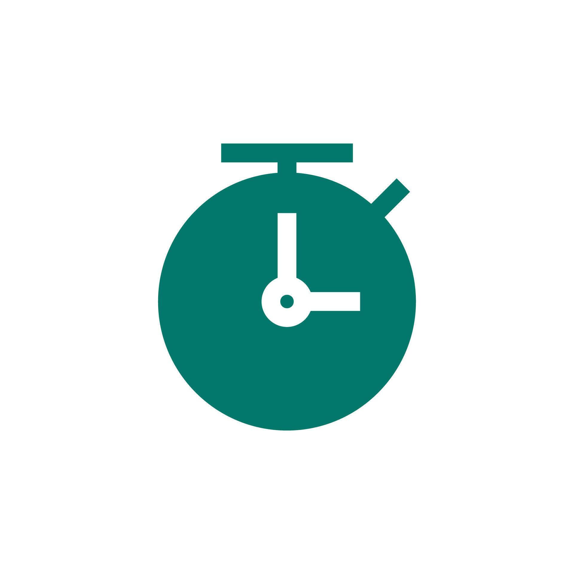 Stopwatch solid icon for interface development 78821162 Vector Art at ...
