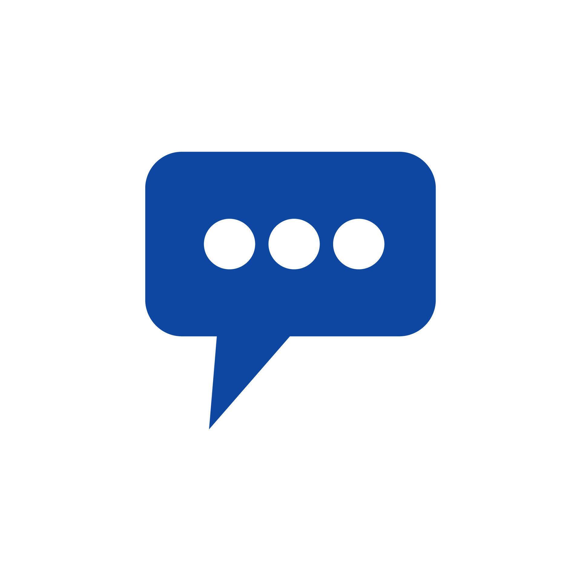 Chat solid icon for customer support 78821175 Vector Art at Vecteezy