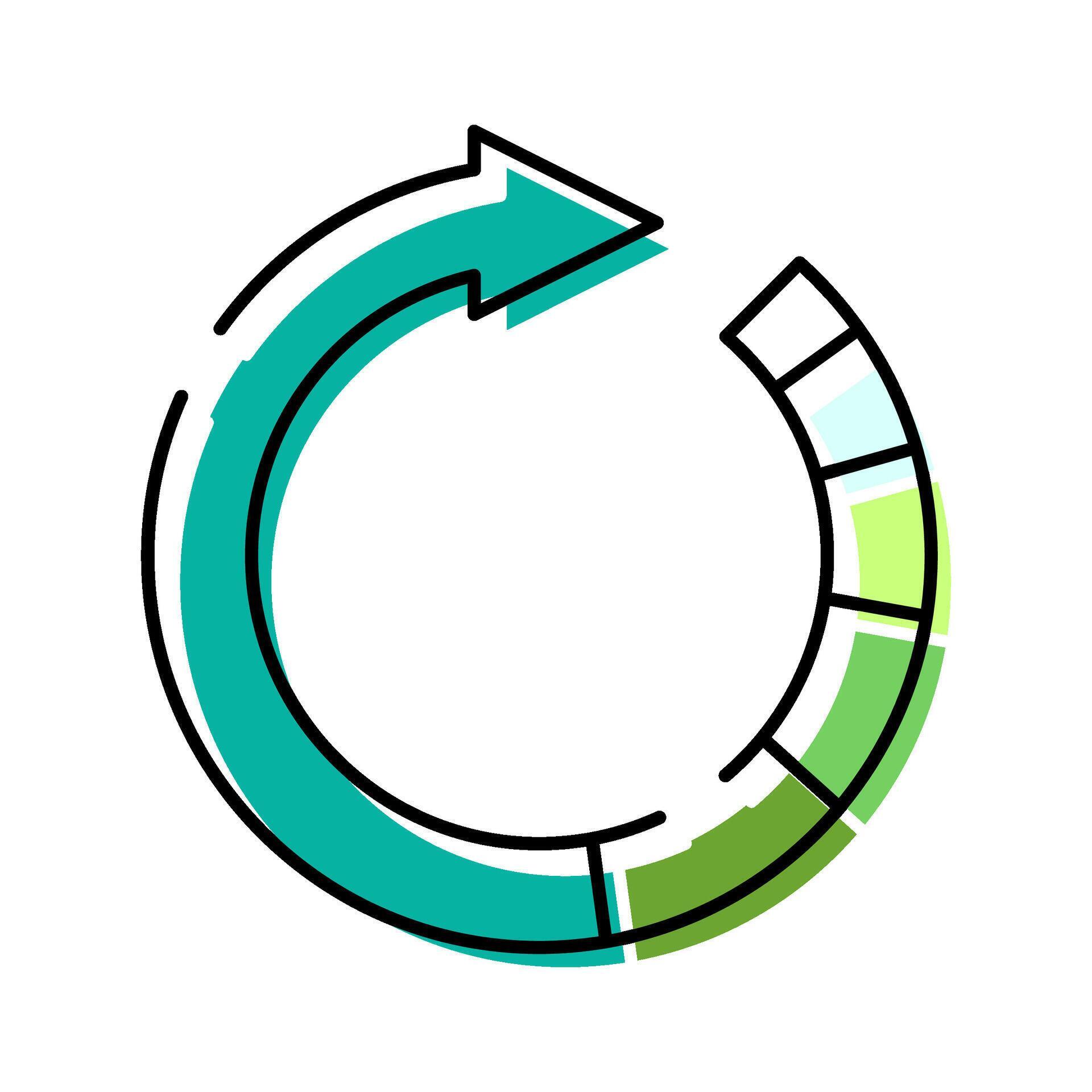 Refresh loading circle icon update progress 78870080 Vector Art at Vecteezy