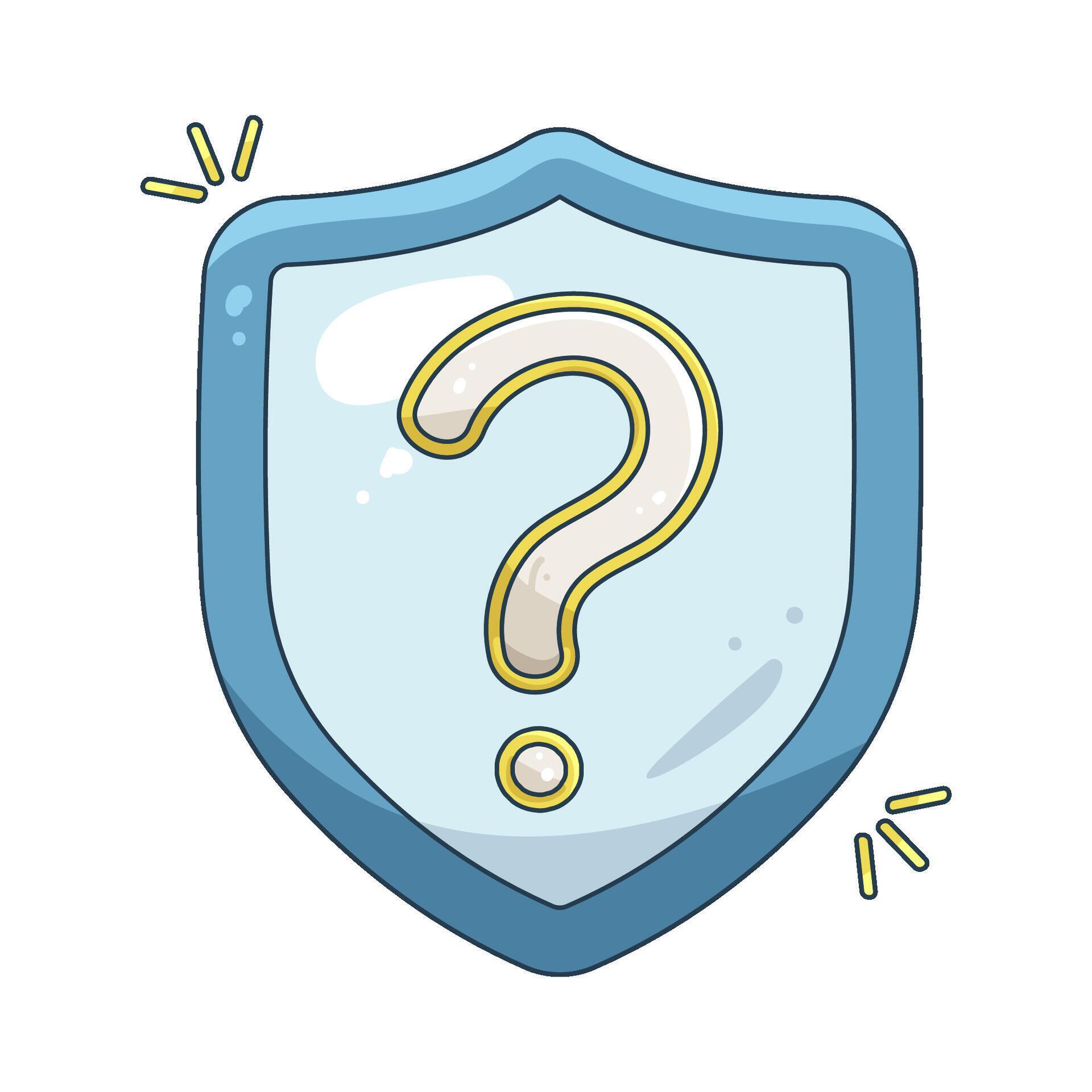 Shield Question Icon Question Mark Shield 78989509 Vector Art at Vecteezy