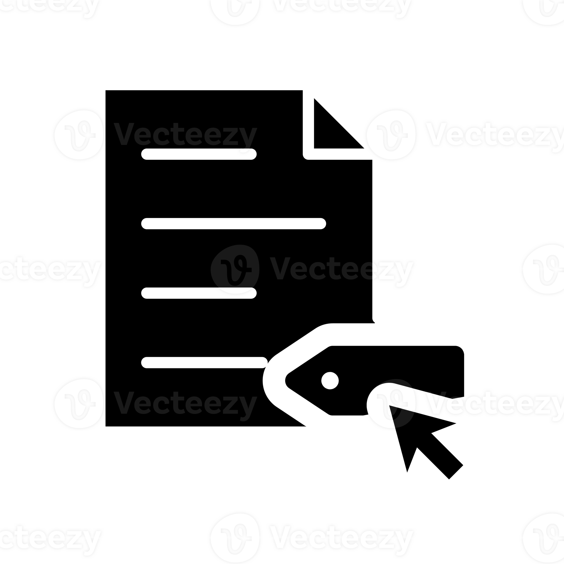 Data Labeling Solid Icon 79009478 PNG