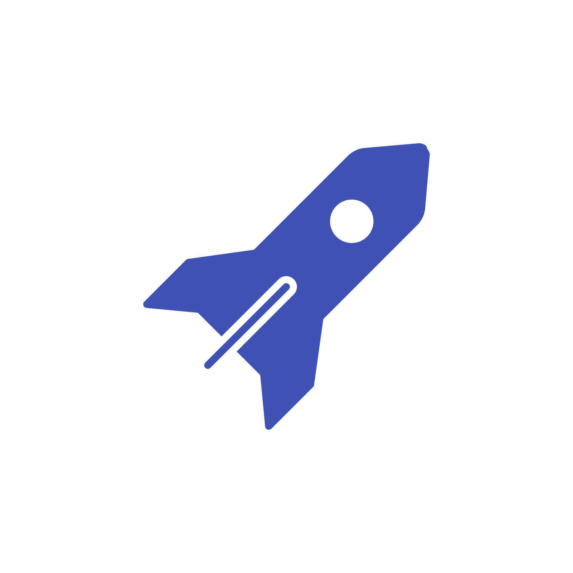 Rocket solid icon for system configuration 79109835 Vector Art at Vecteezy