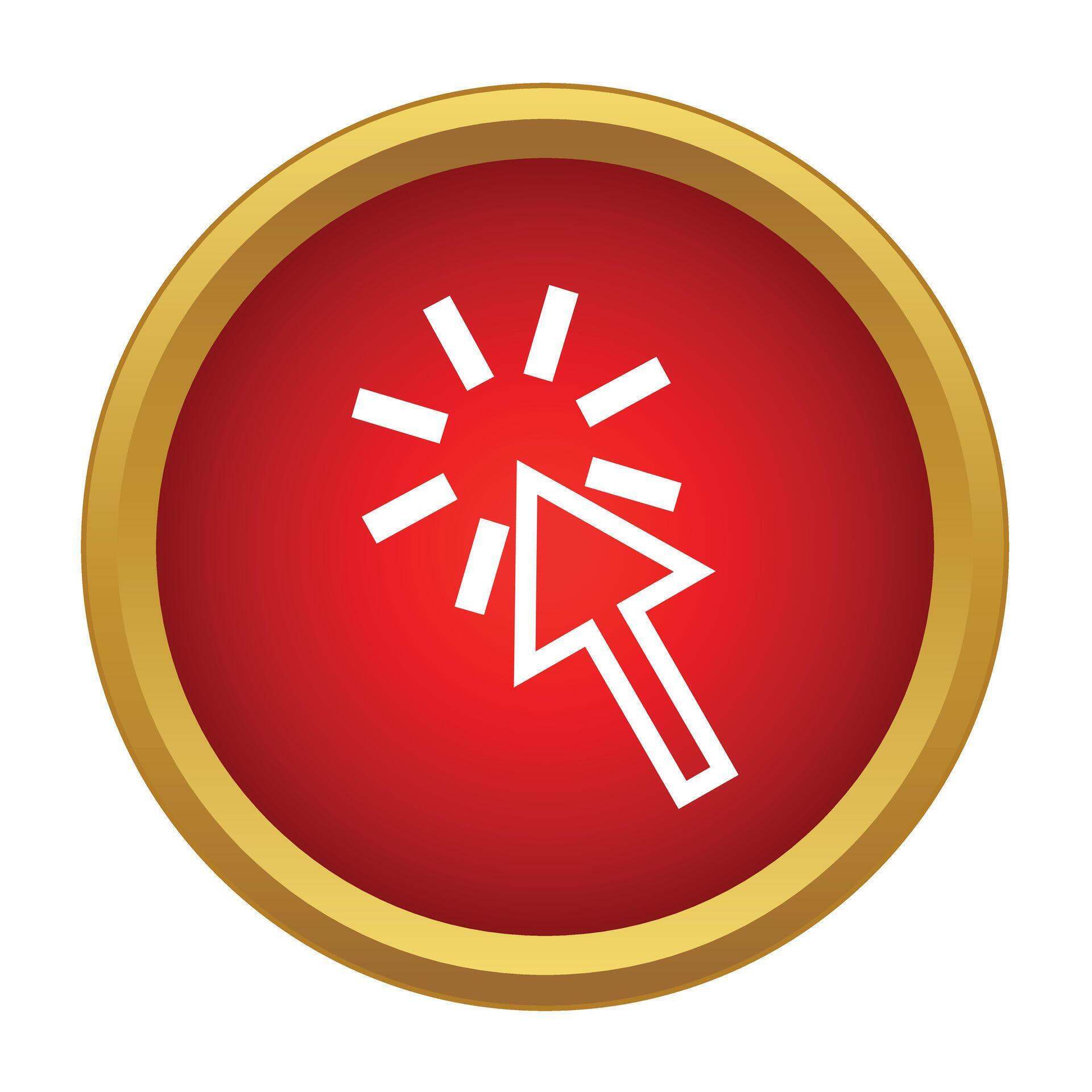 Computer mouse pointer clicking button icon ui 79292792 Vector Art at ...